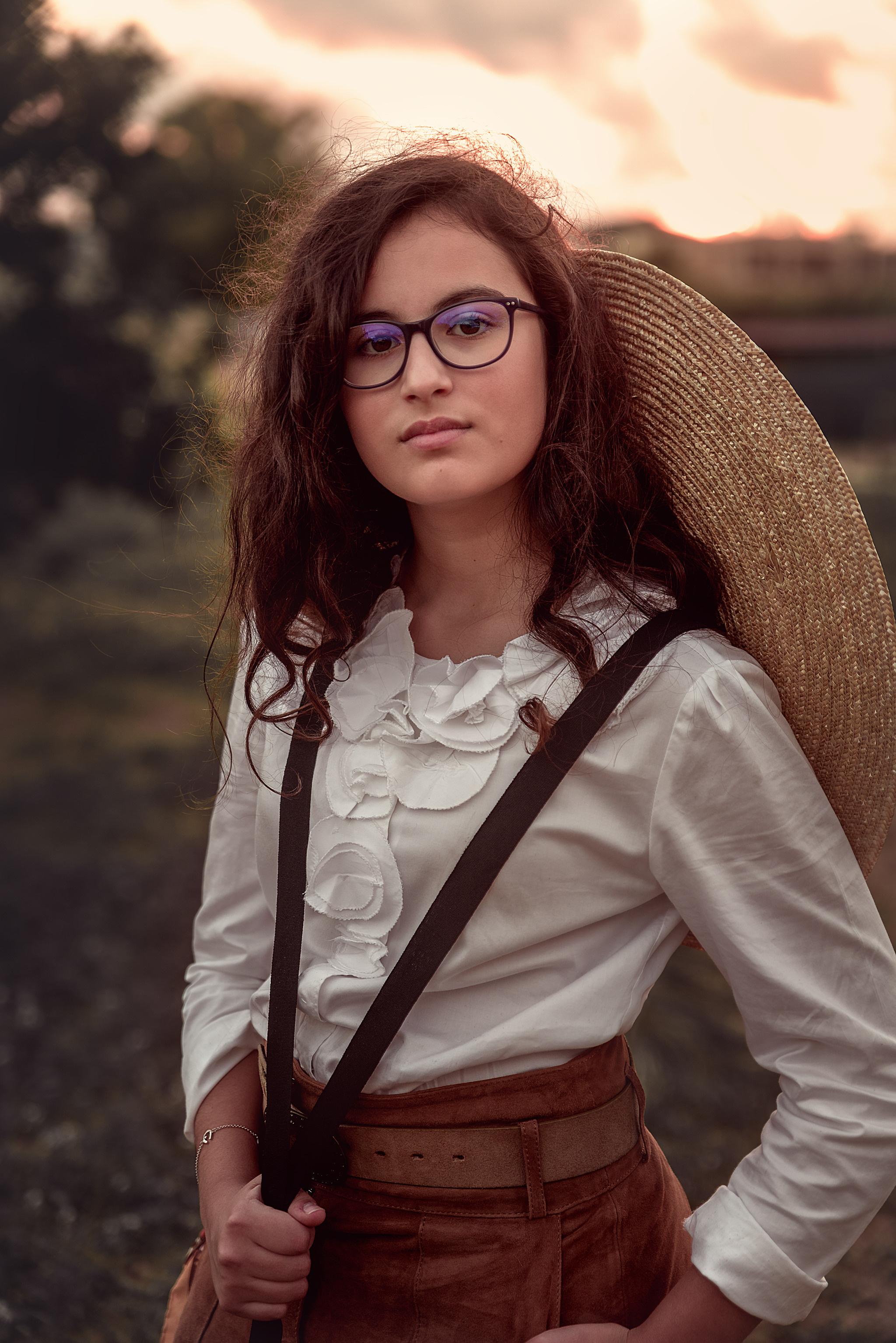 portrait of a girl in Malta
