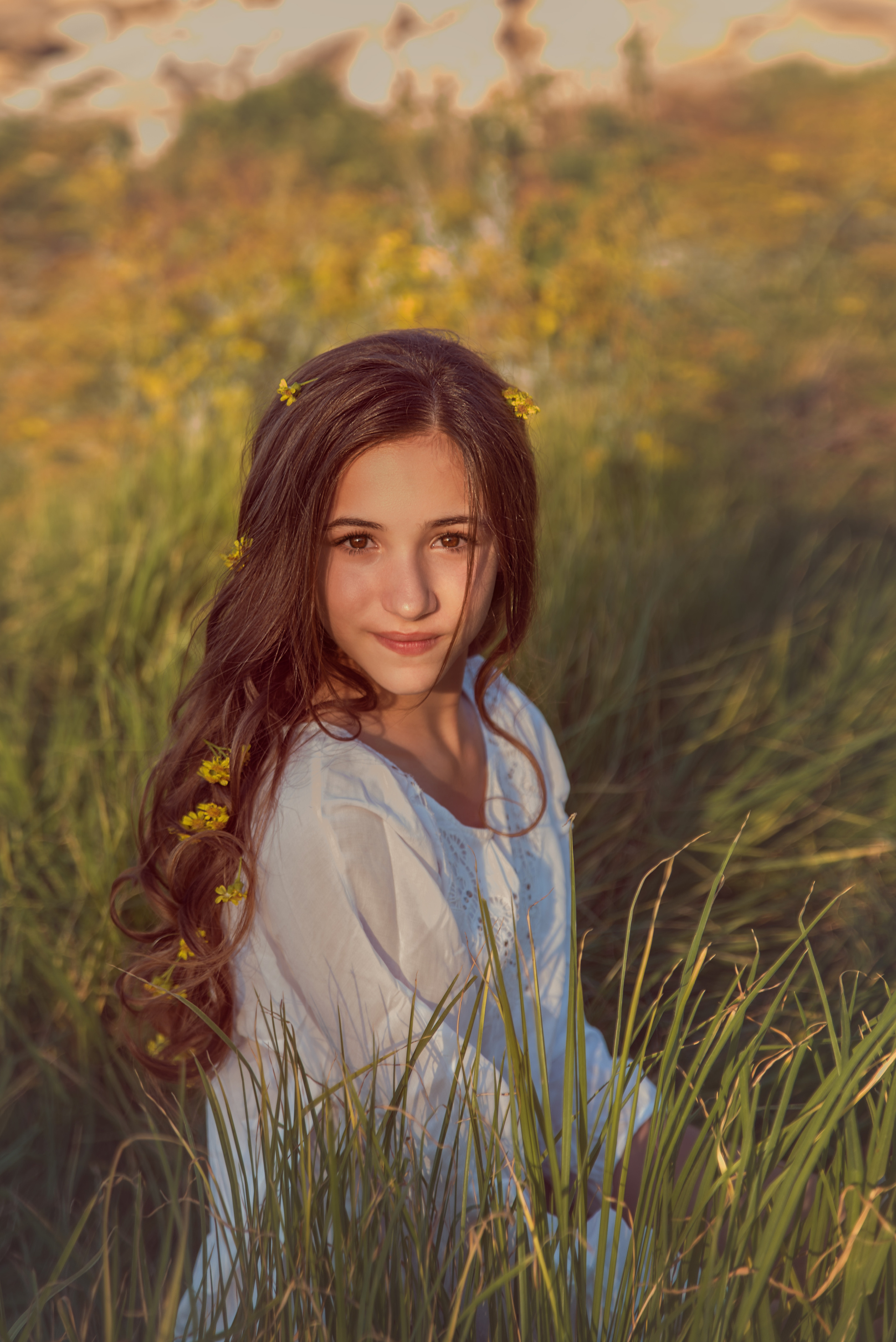 портрет девушки