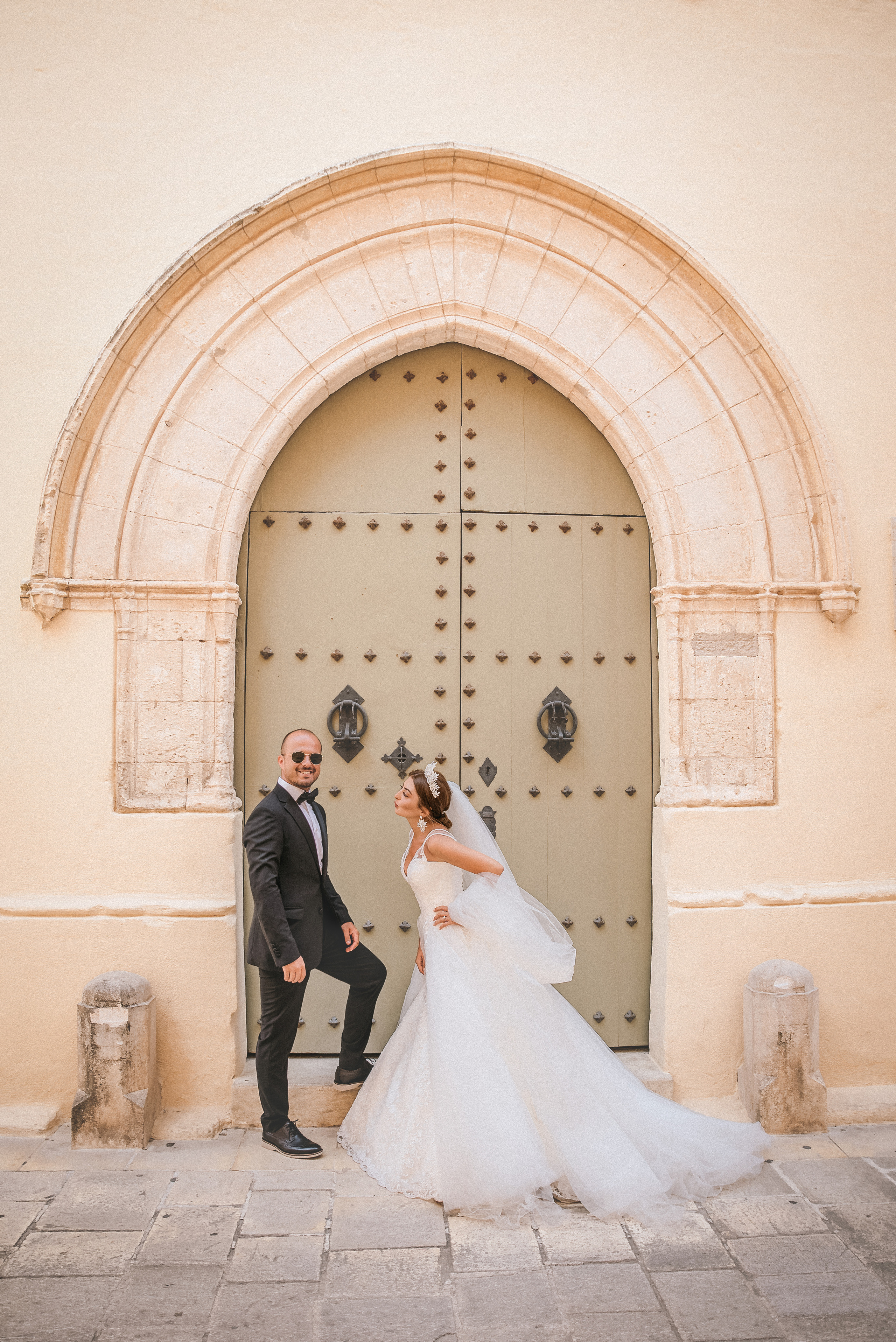 красивая свадебная фотосьемка в Мдине