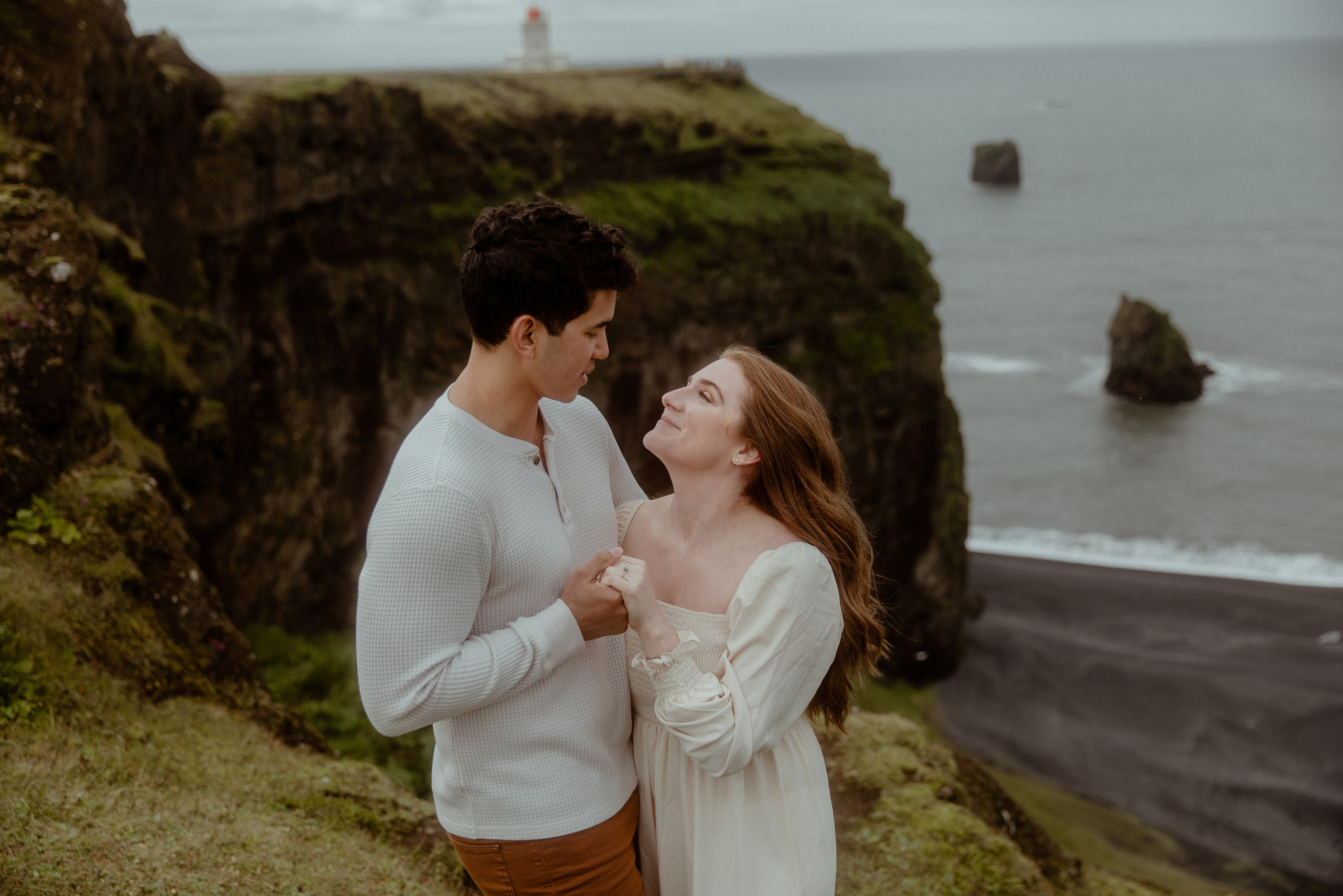 Engagement photoshoot in South Iceland. Iceland elopement photographer & videographer