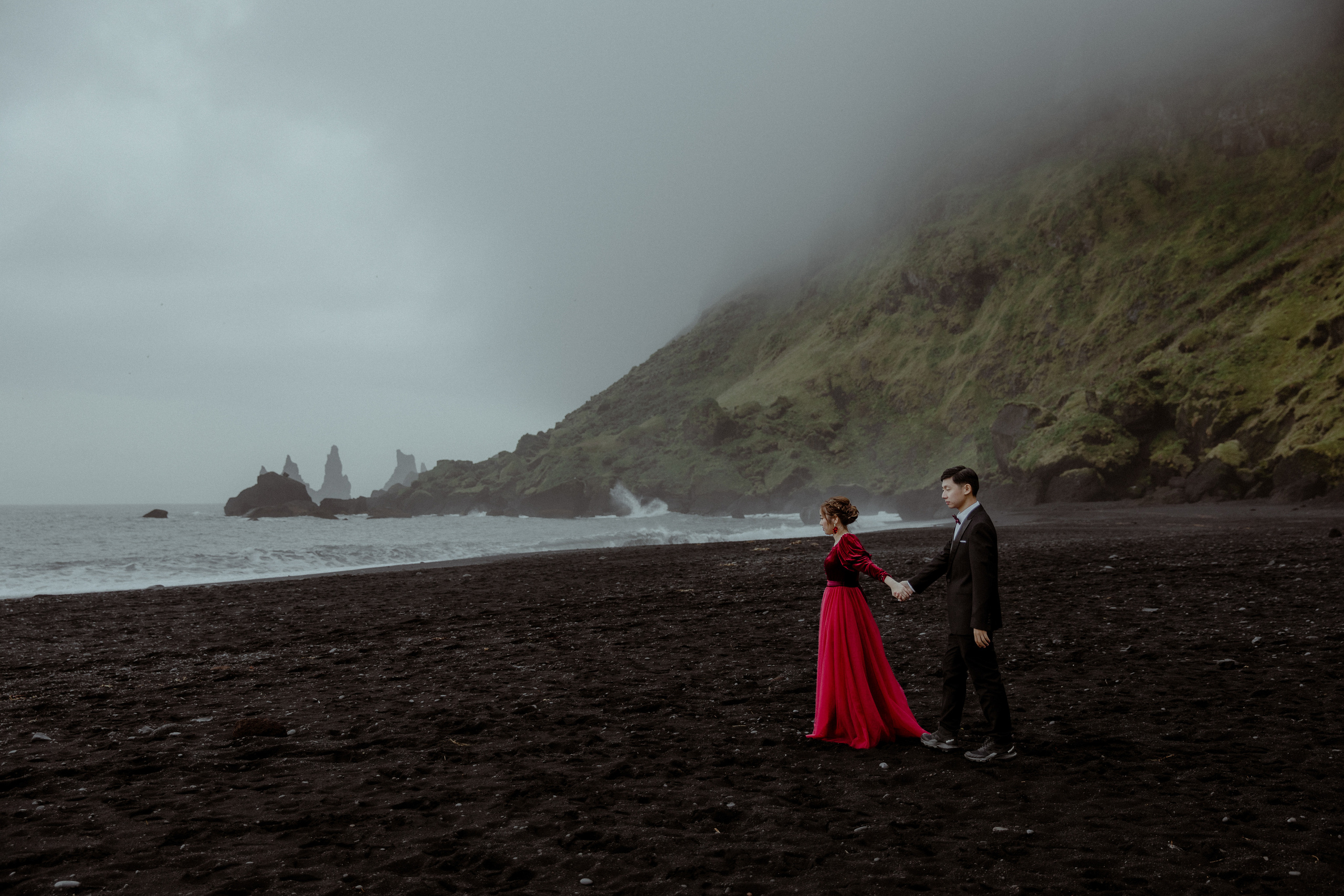 Adventure Ice Cave Elopement in Iceland. Iceland elopement photographer & videographer