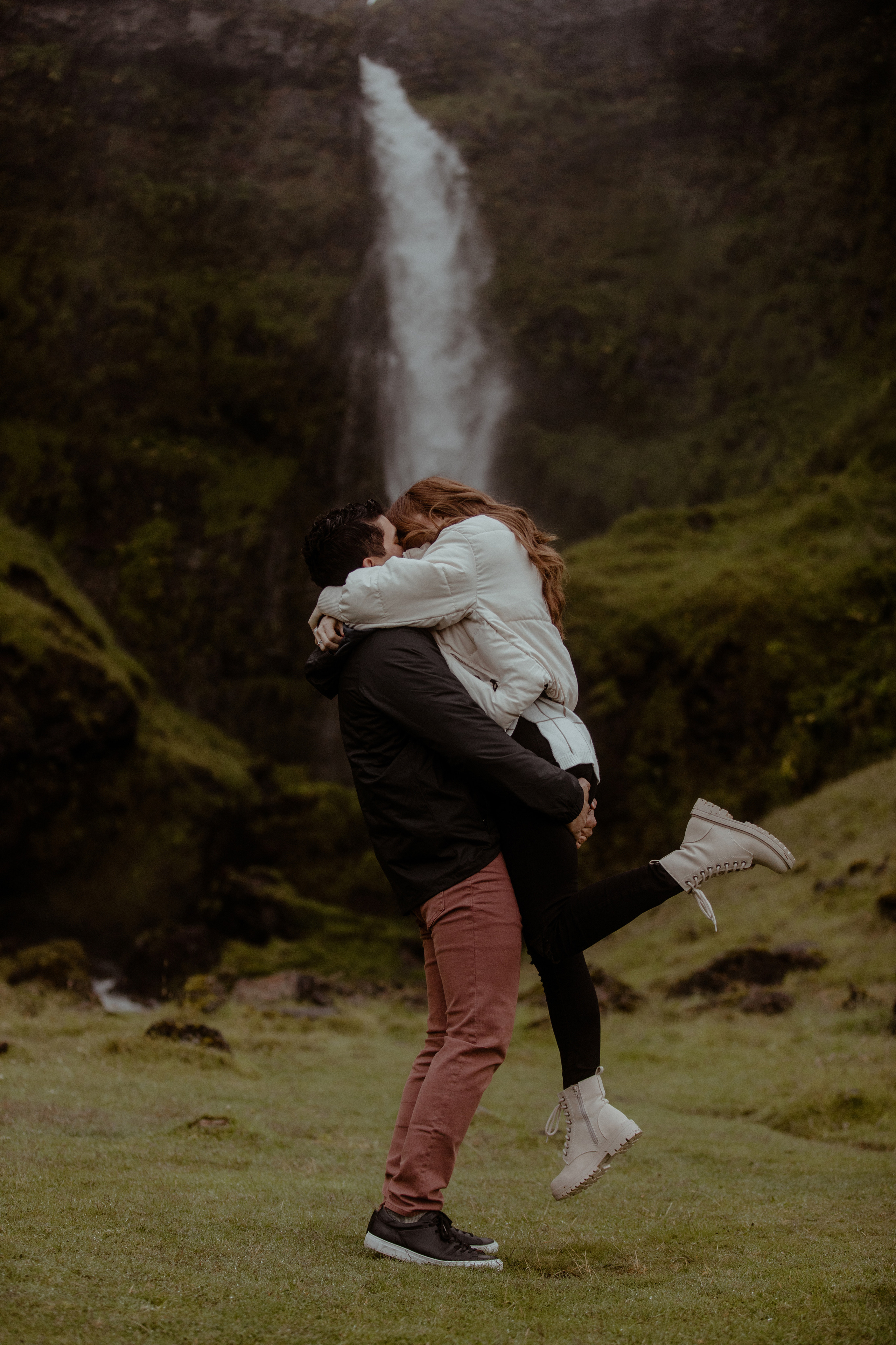 Engagement photoshoot in South Iceland. Iceland elopement photographer & videographer