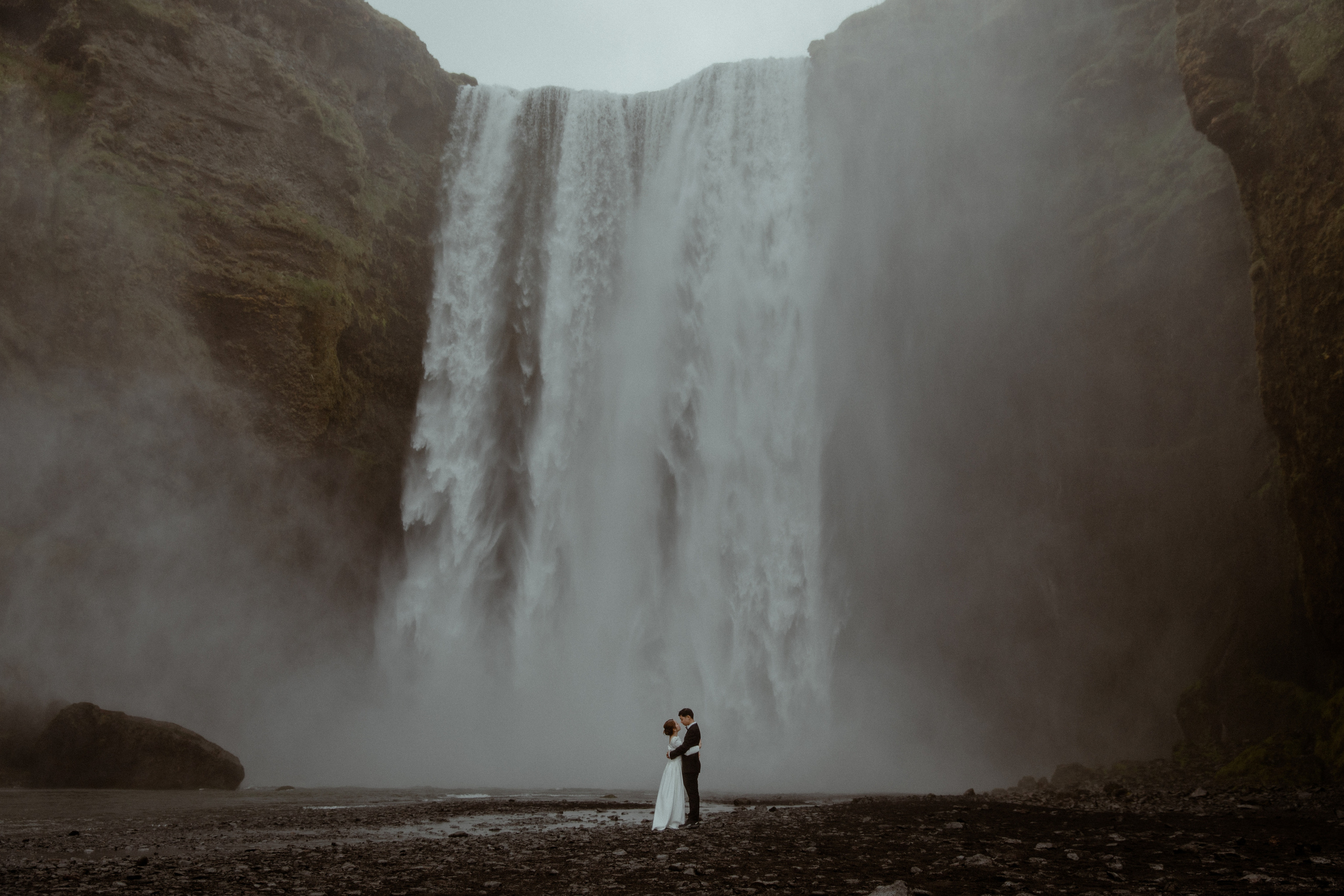 Adventure Ice Cave Elopement in Iceland. Iceland elopement photographer & videographer