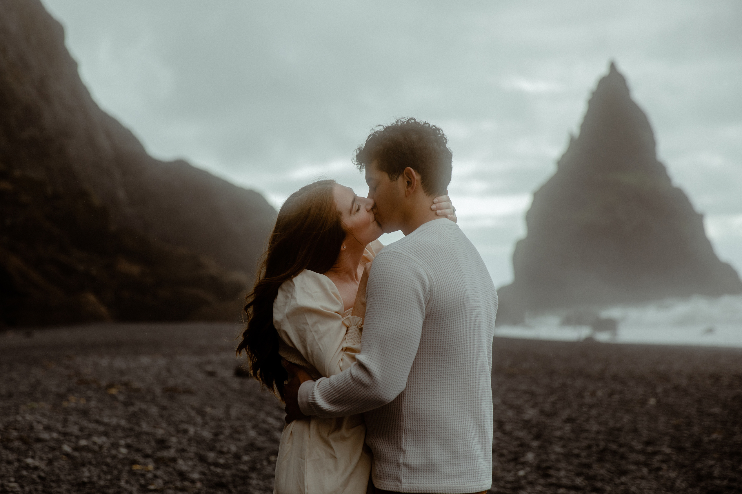 Engagement photoshoot in South Iceland. Iceland elopement photographer & videographer