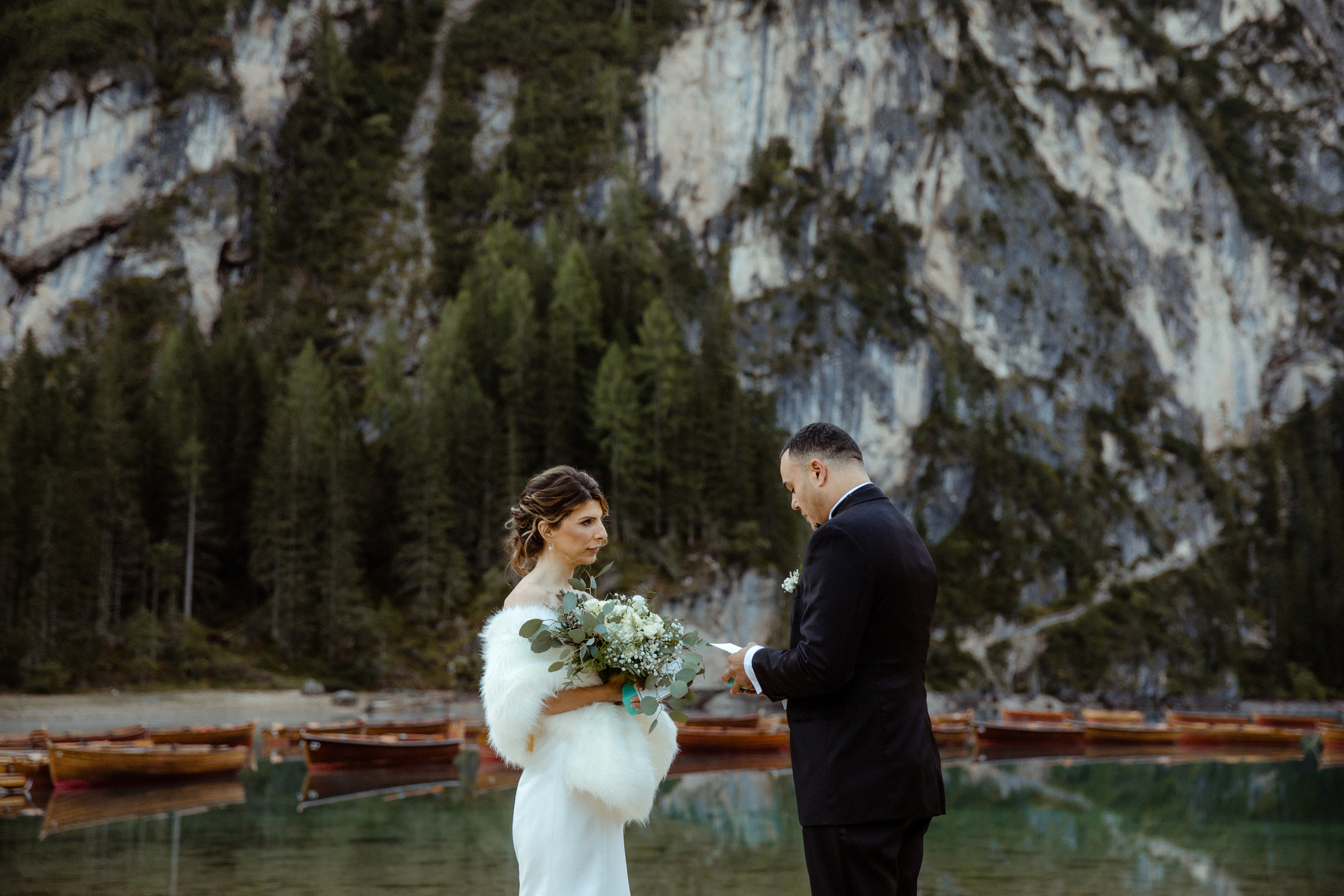 Sunrise Dolomites Elopement. Iceland elopement photographer & videographer