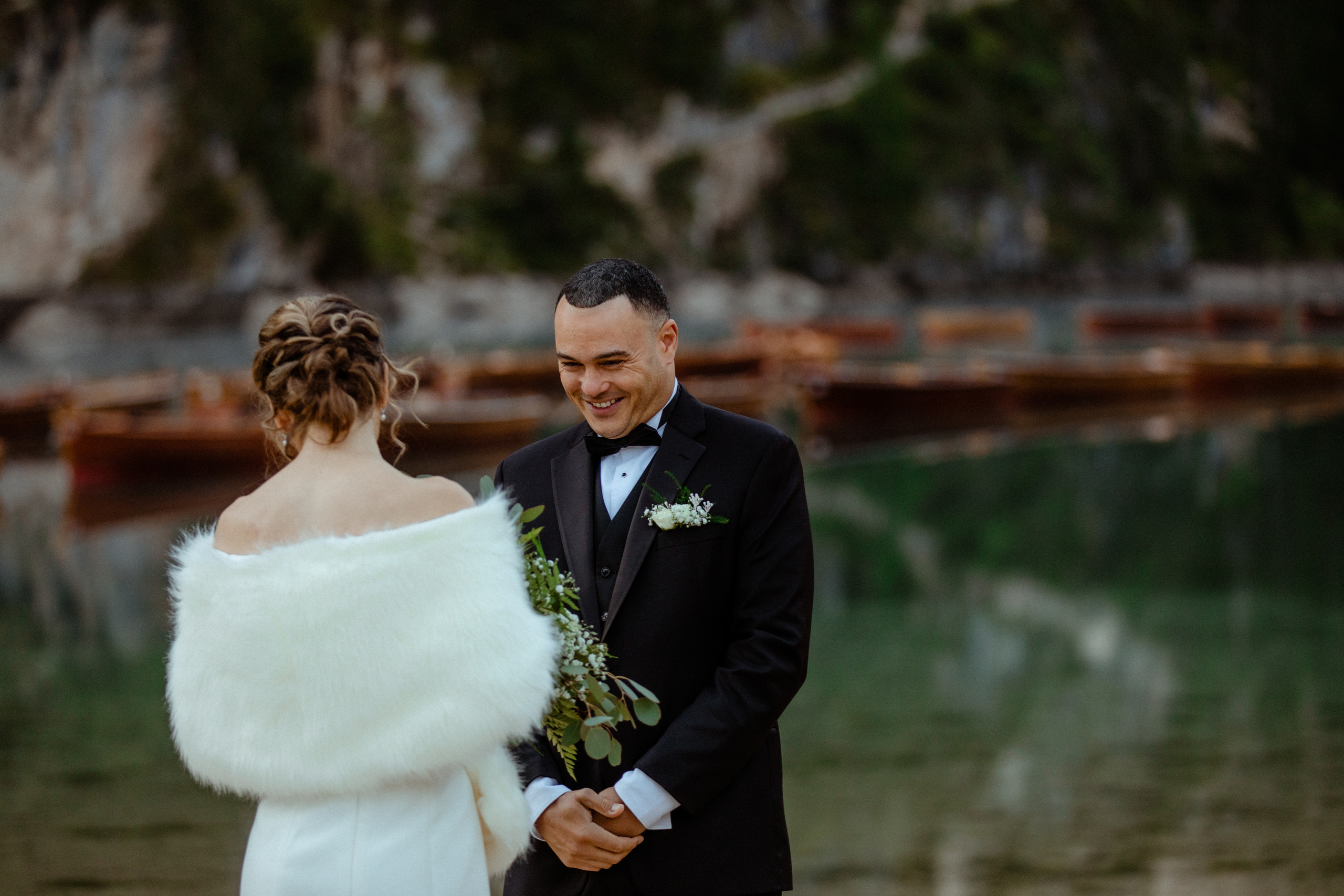 Sunrise Dolomites Elopement. Iceland elopement photographer & videographer