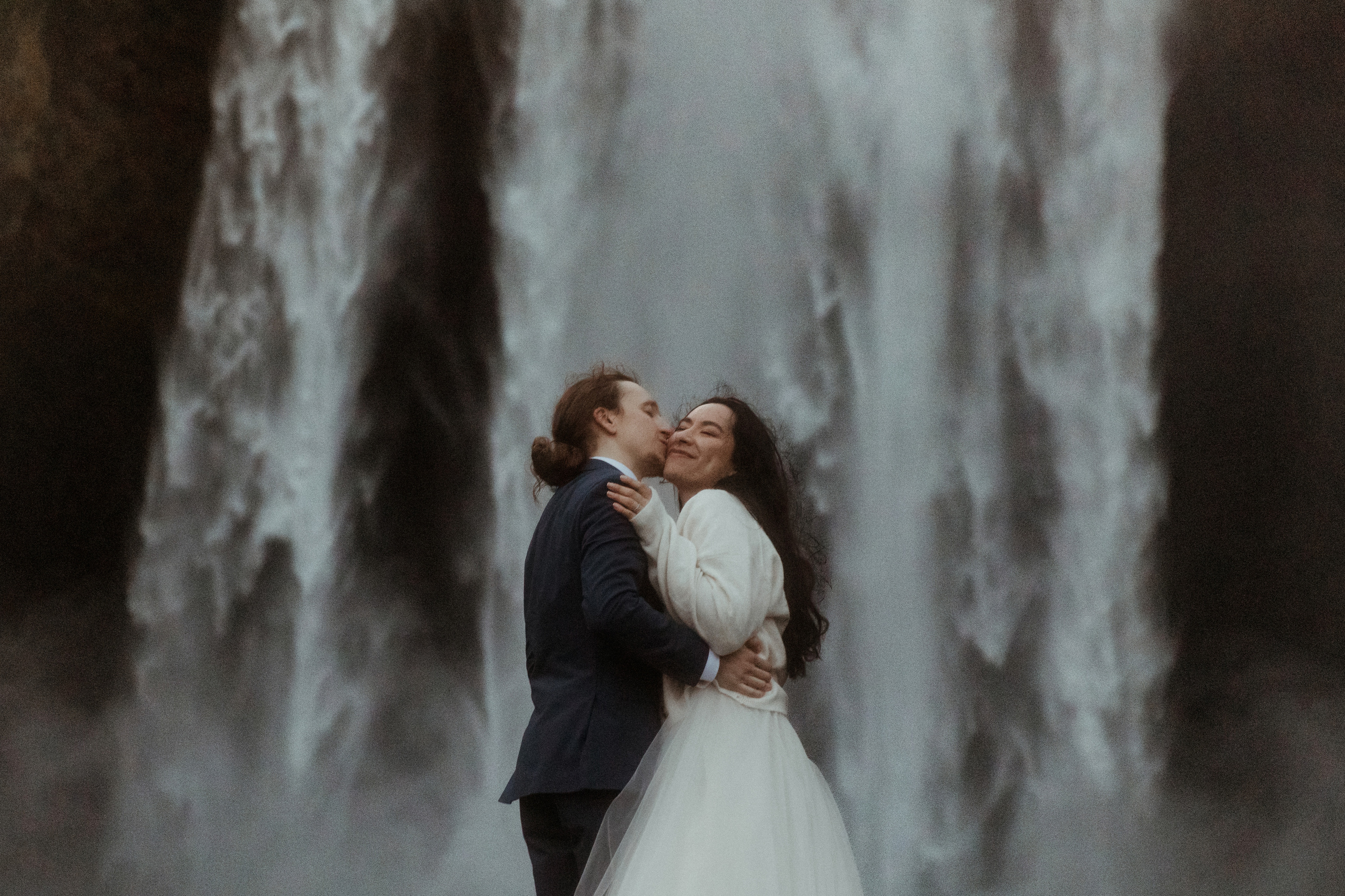 Hiking Iceland Elopement. Iceland elopement photographer & videographer