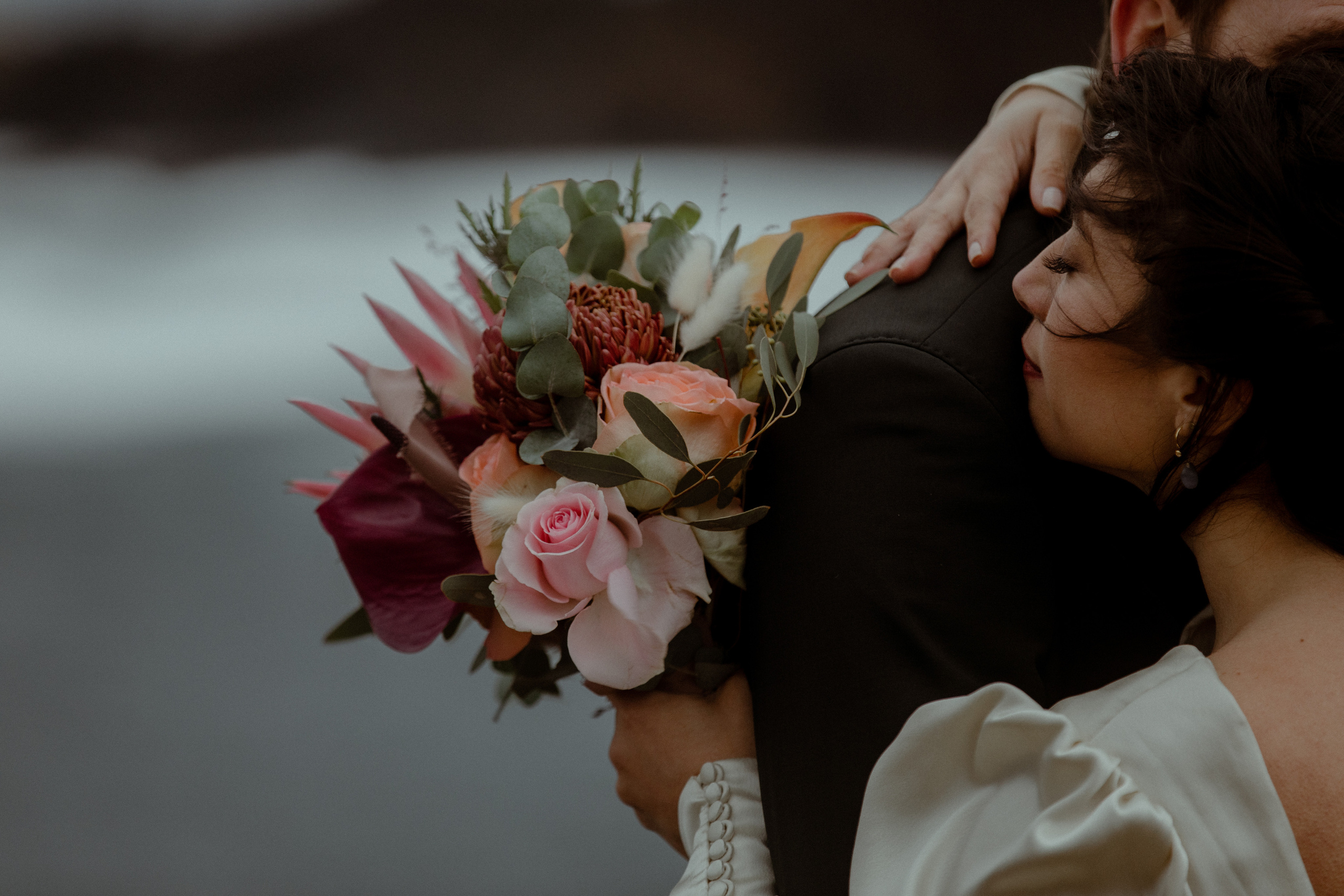 Elopement at Snaefellsnes Iceland | Wedding photos with Icelandic horses. Iceland elopement photographer & videographer