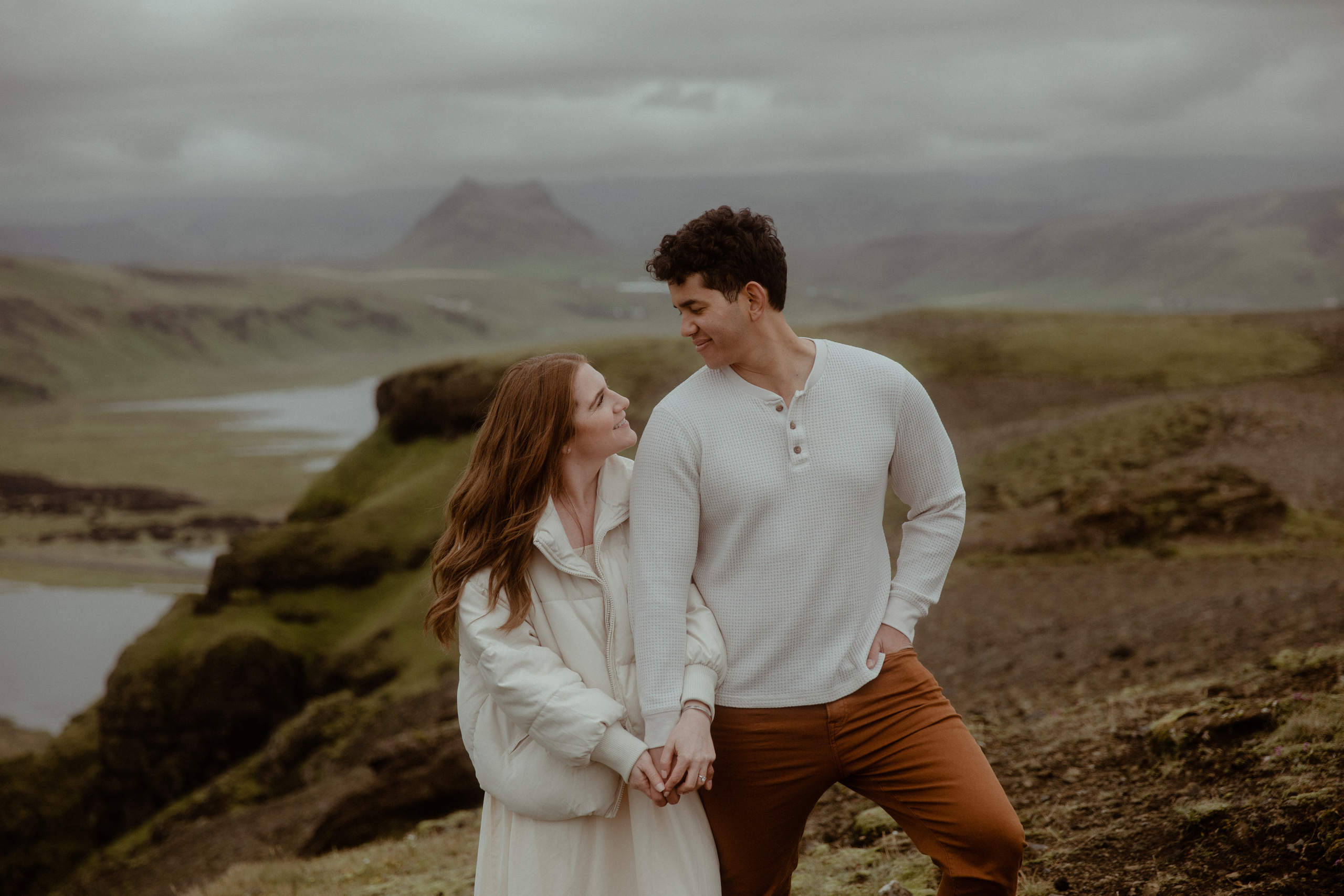 Engagement photoshoot in South Iceland. Iceland elopement photographer & videographer