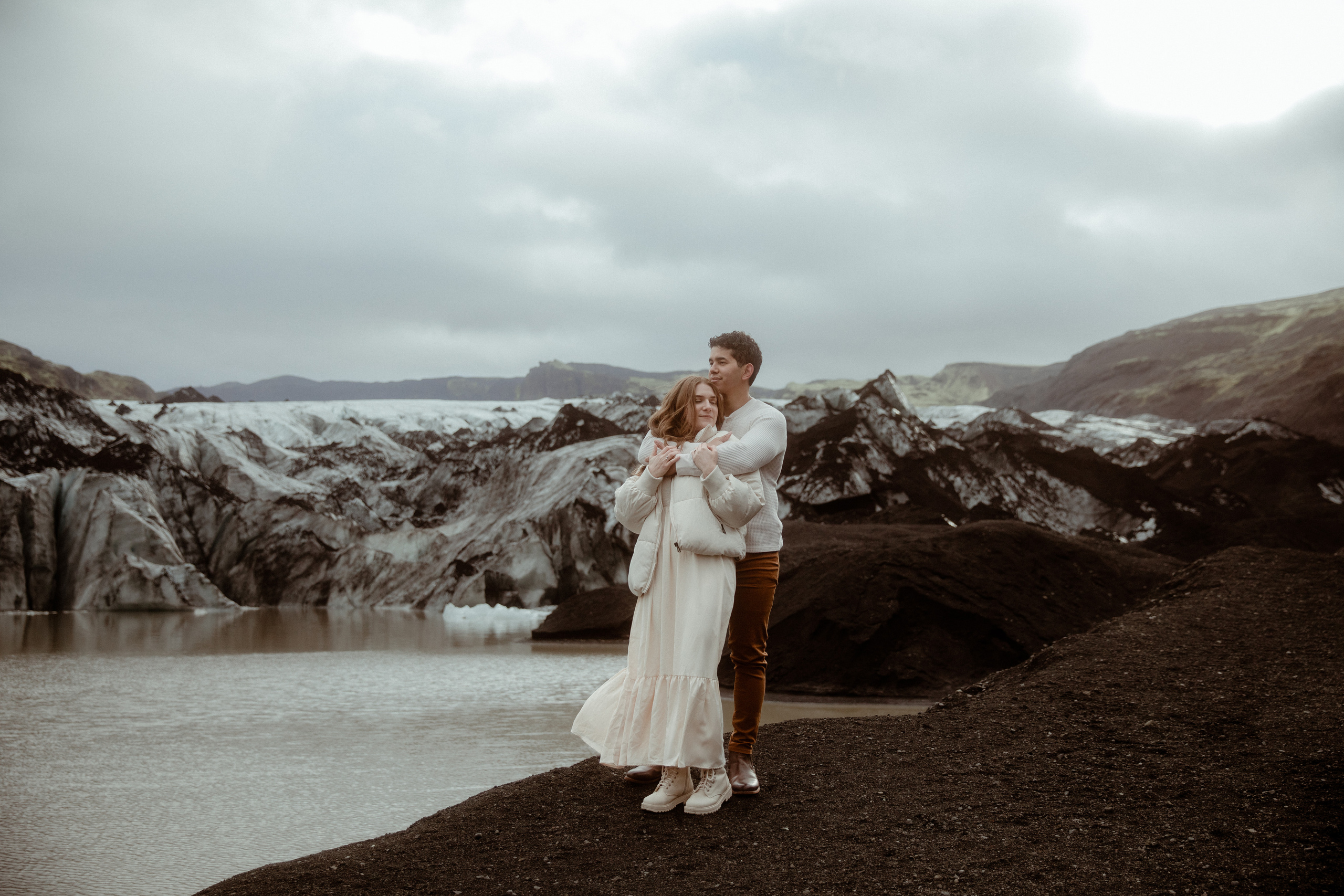 Engagement photoshoot in South Iceland. Iceland elopement photographer & videographer