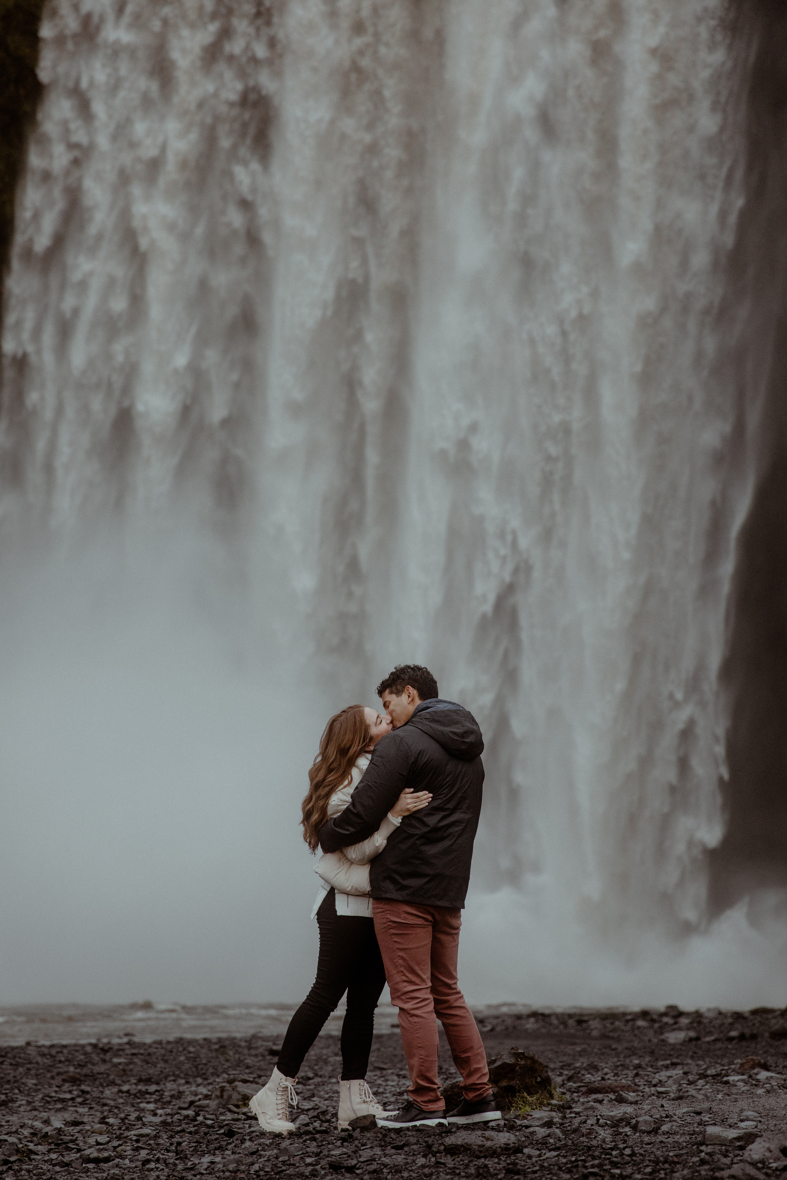Engagement photoshoot in South Iceland. Iceland elopement photographer & videographer