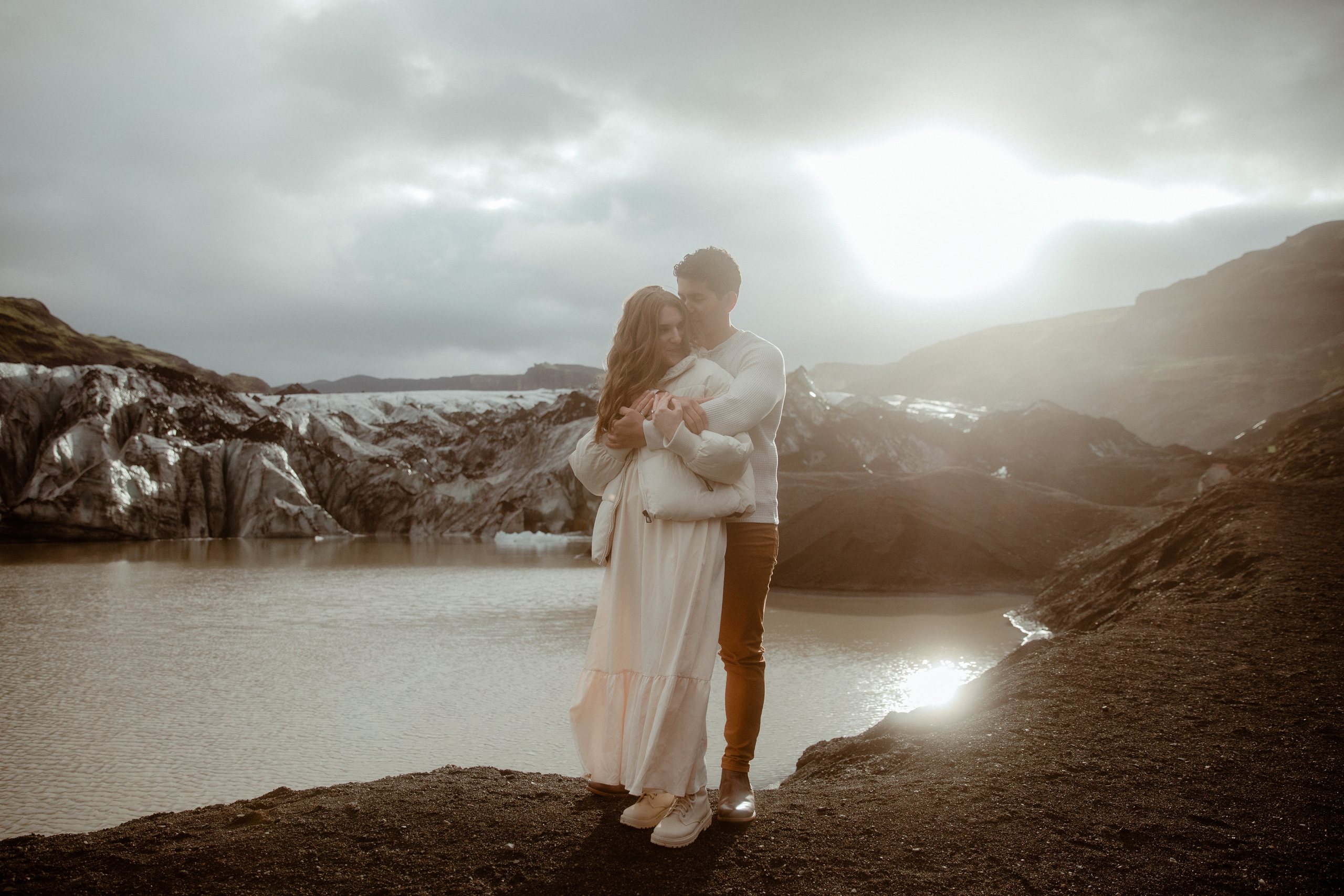 Engagement photoshoot in South Iceland. Iceland elopement photographer & videographer