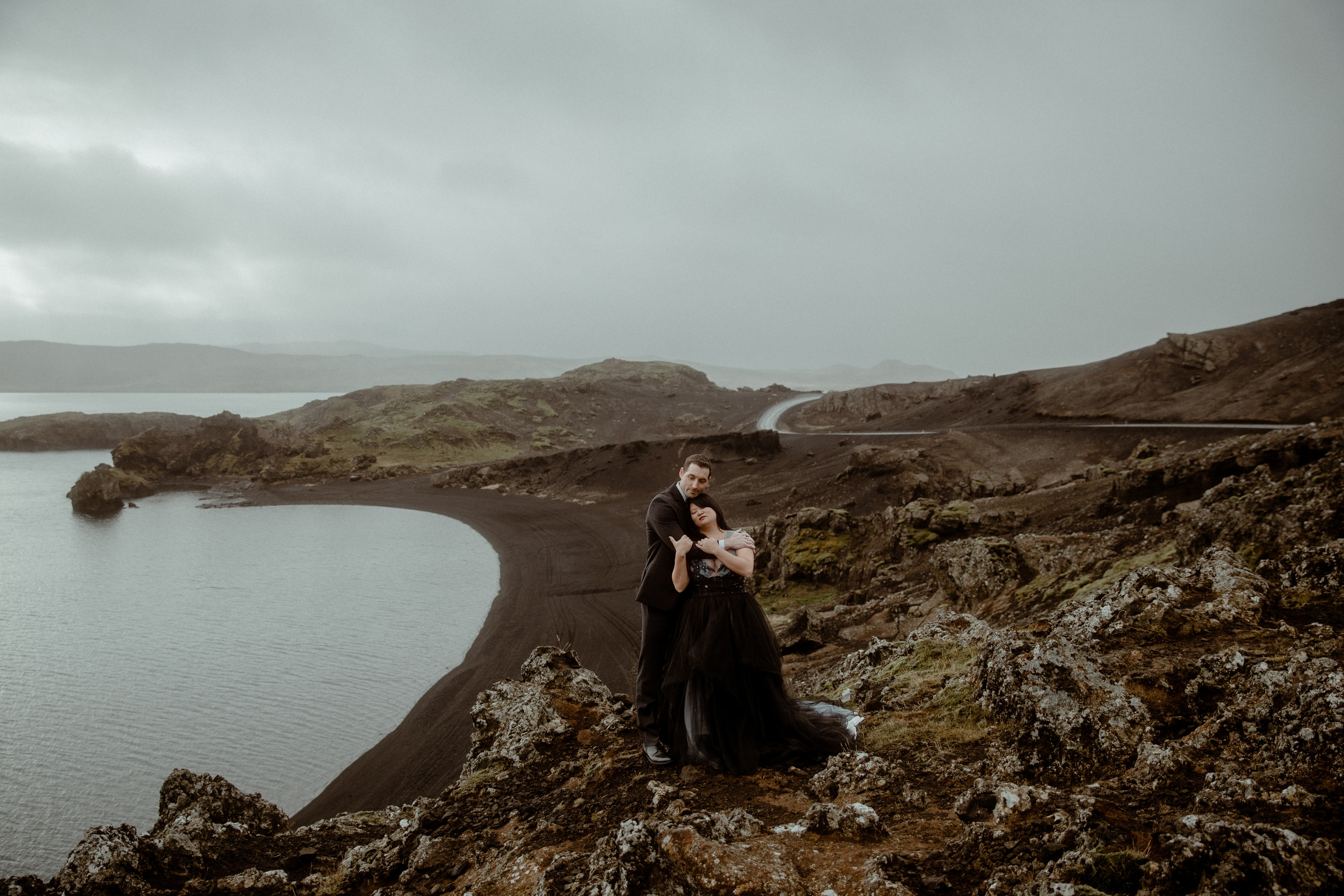 Anniversary photoshoot in Iceland. Iceland elopement photographer & videographer