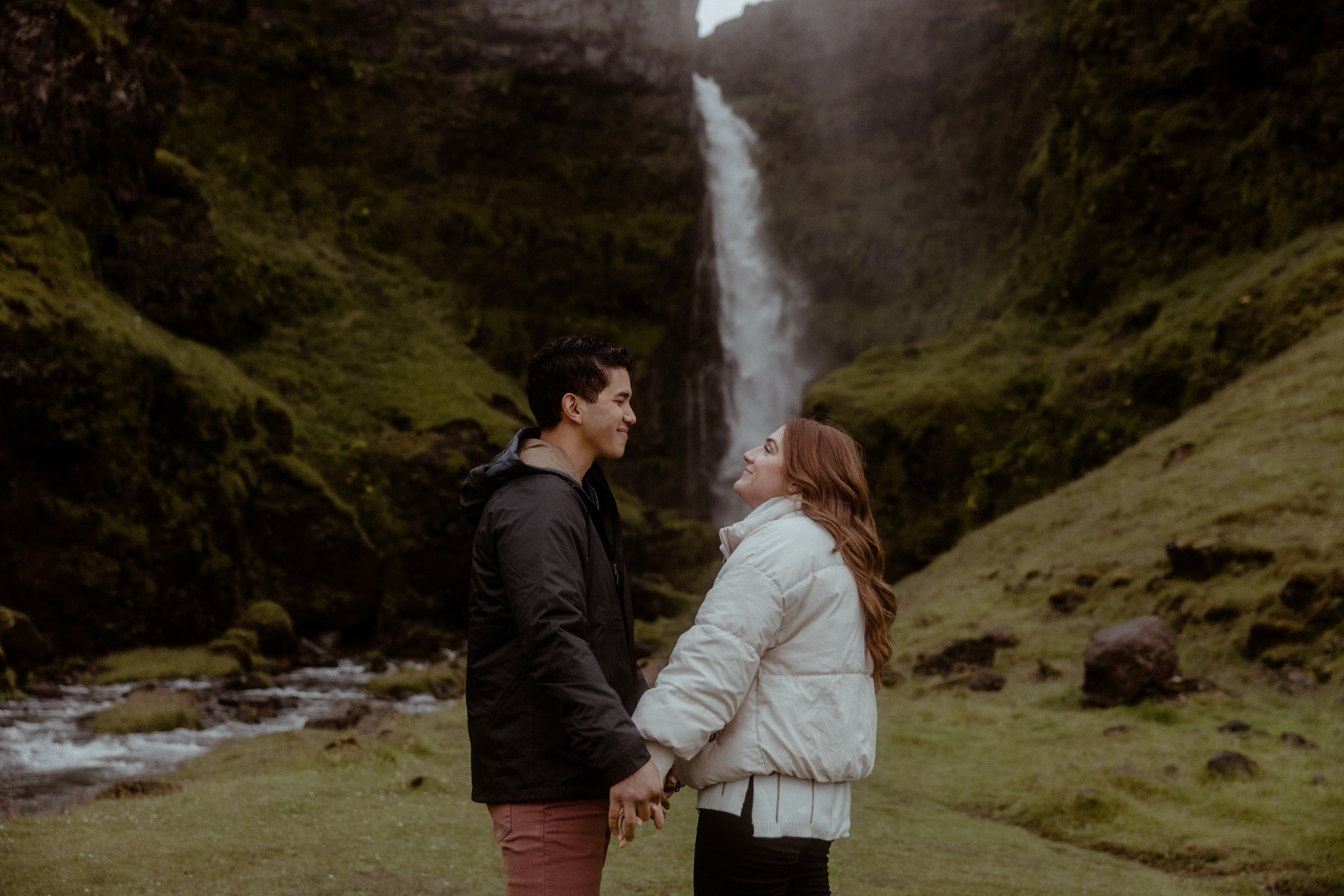 Engagement photoshoot in South Iceland. Iceland elopement photographer & videographer