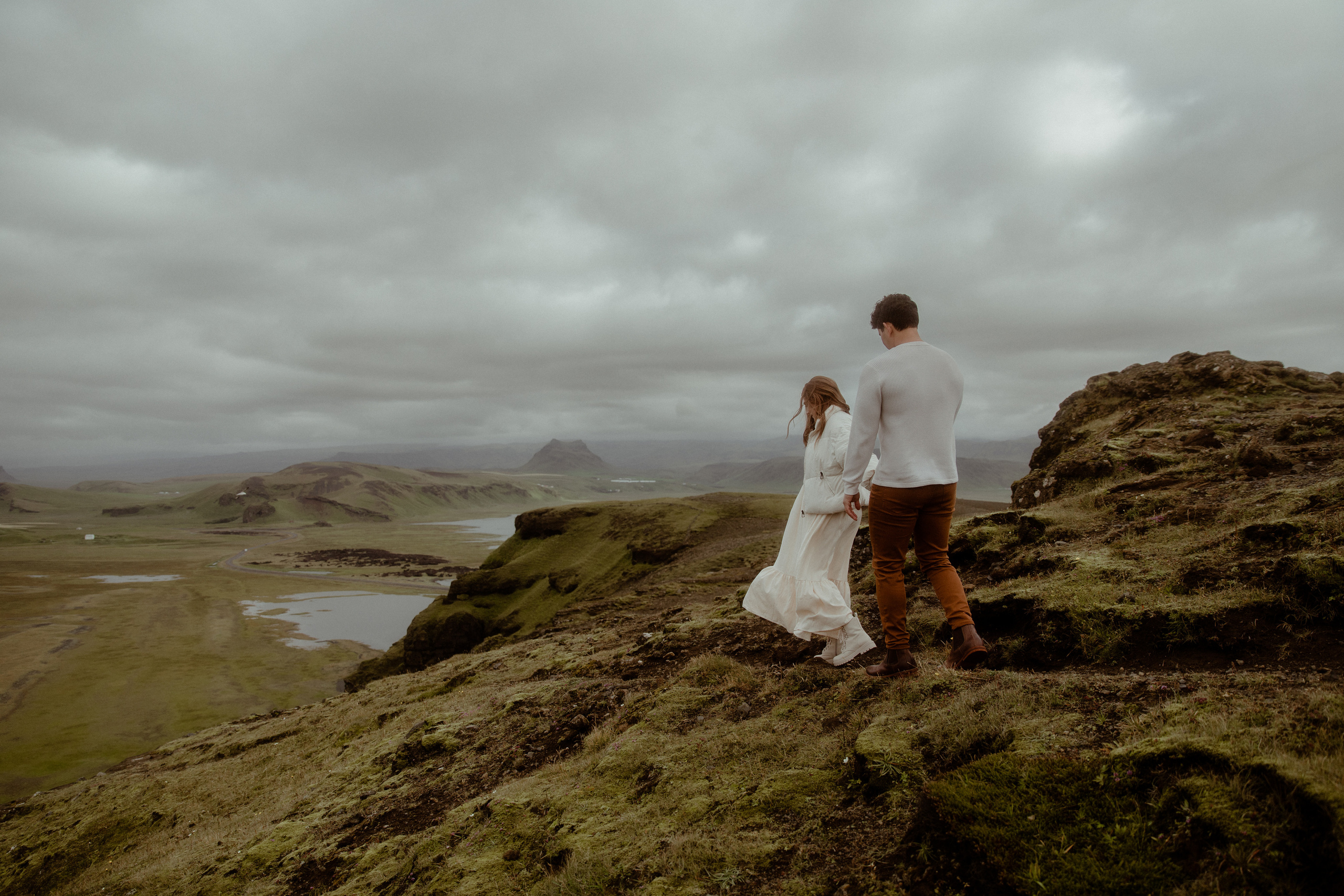 Engagement photoshoot in South Iceland. Iceland elopement photographer & videographer
