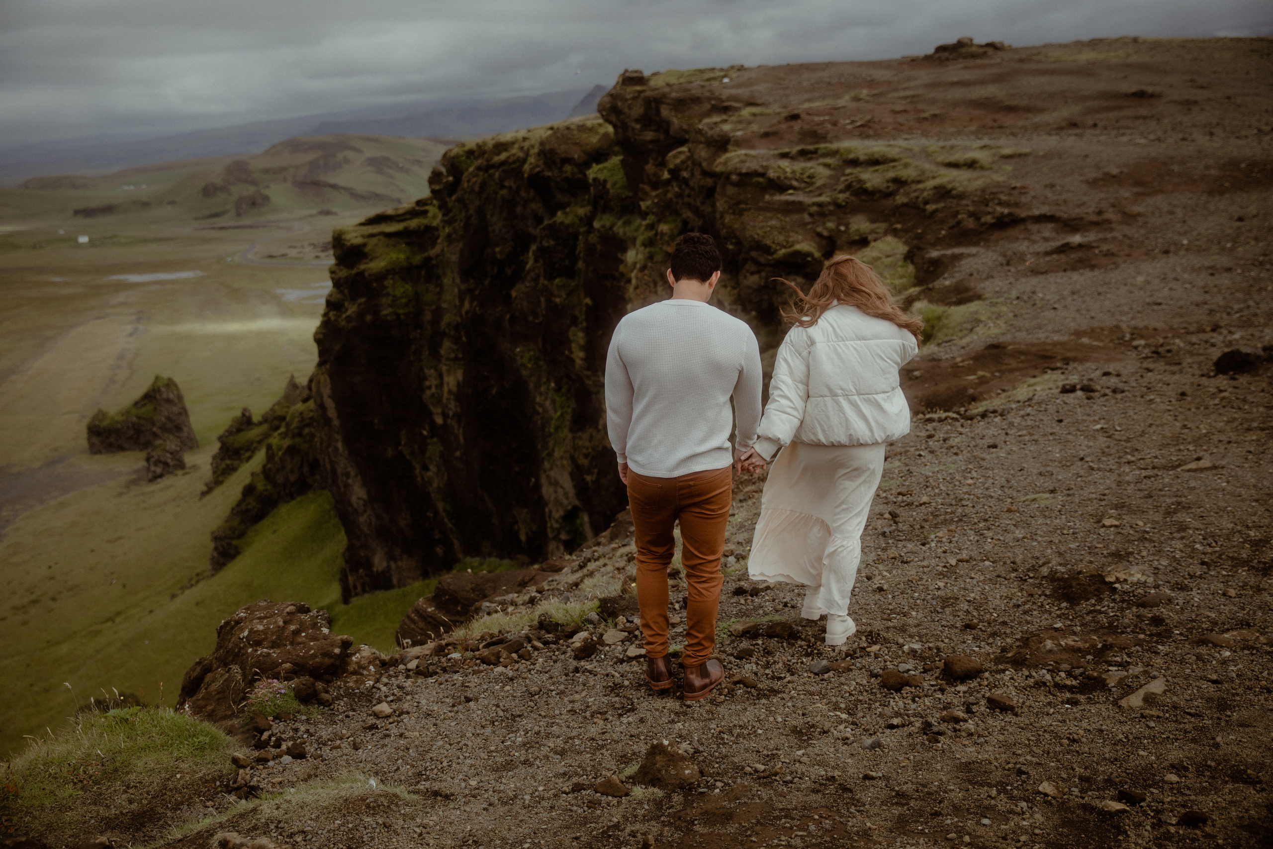Engagement photoshoot in South Iceland. Iceland elopement photographer & videographer