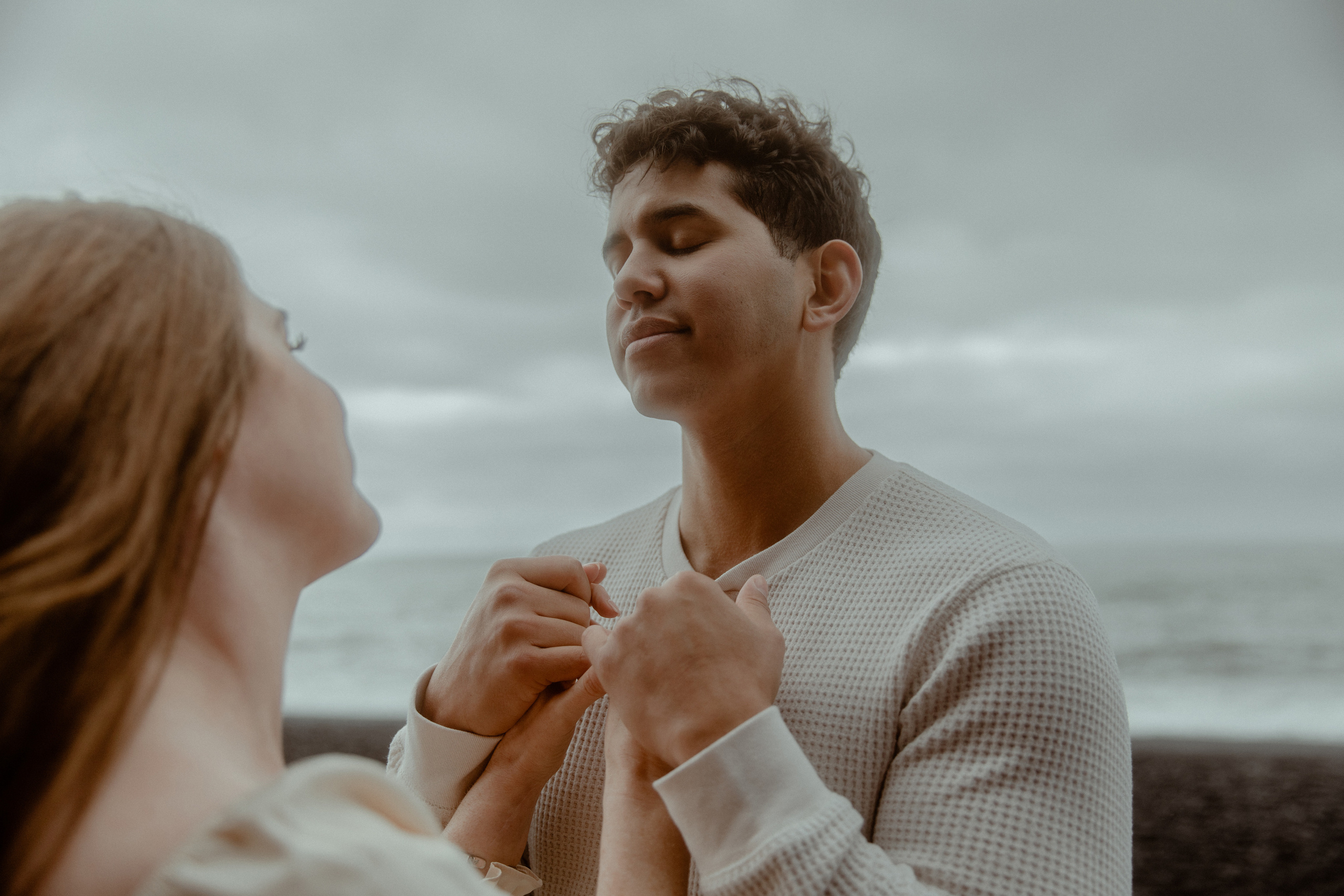 Engagement photoshoot in South Iceland. Iceland elopement photographer & videographer