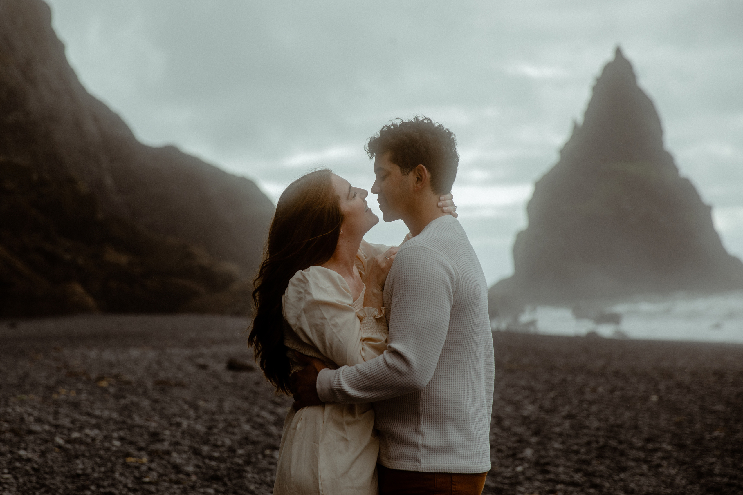 Engagement photoshoot in South Iceland. Iceland elopement photographer & videographer
