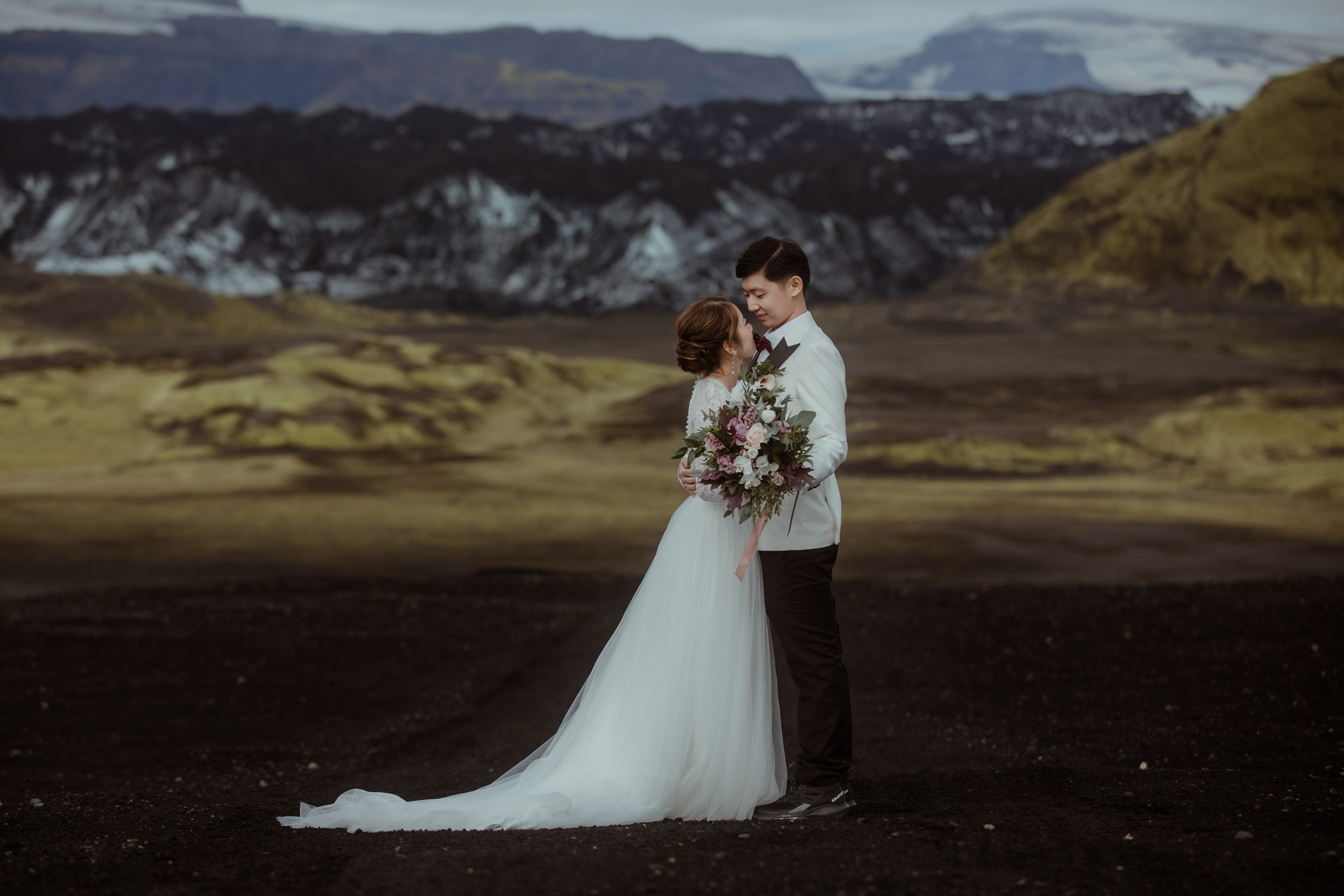 Adventure Ice Cave Elopement in Iceland. Iceland elopement photographer & videographer
