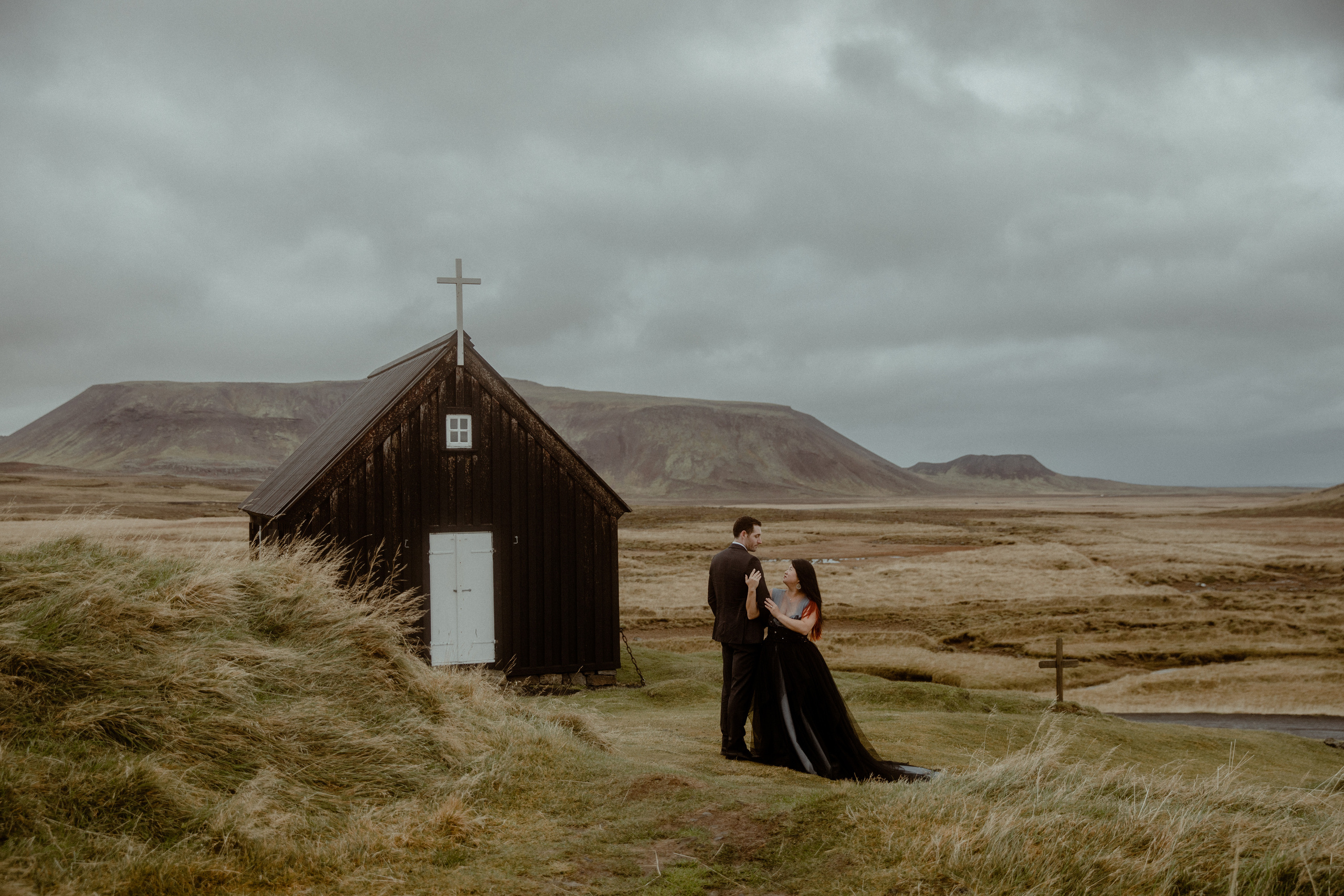 Anniversary photoshoot in Iceland. Iceland elopement photographer & videographer