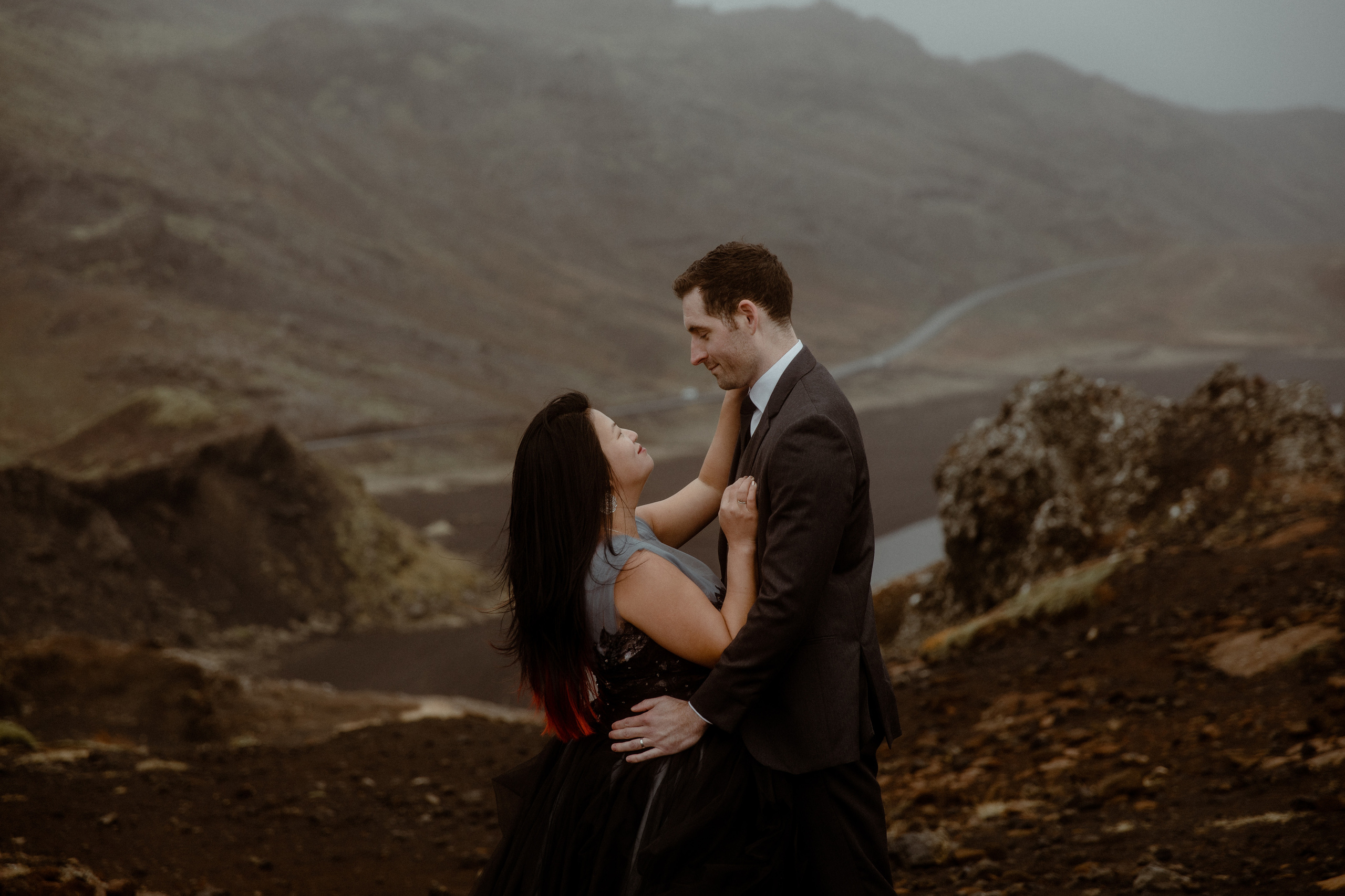 Anniversary photoshoot in Iceland. Iceland elopement photographer & videographer