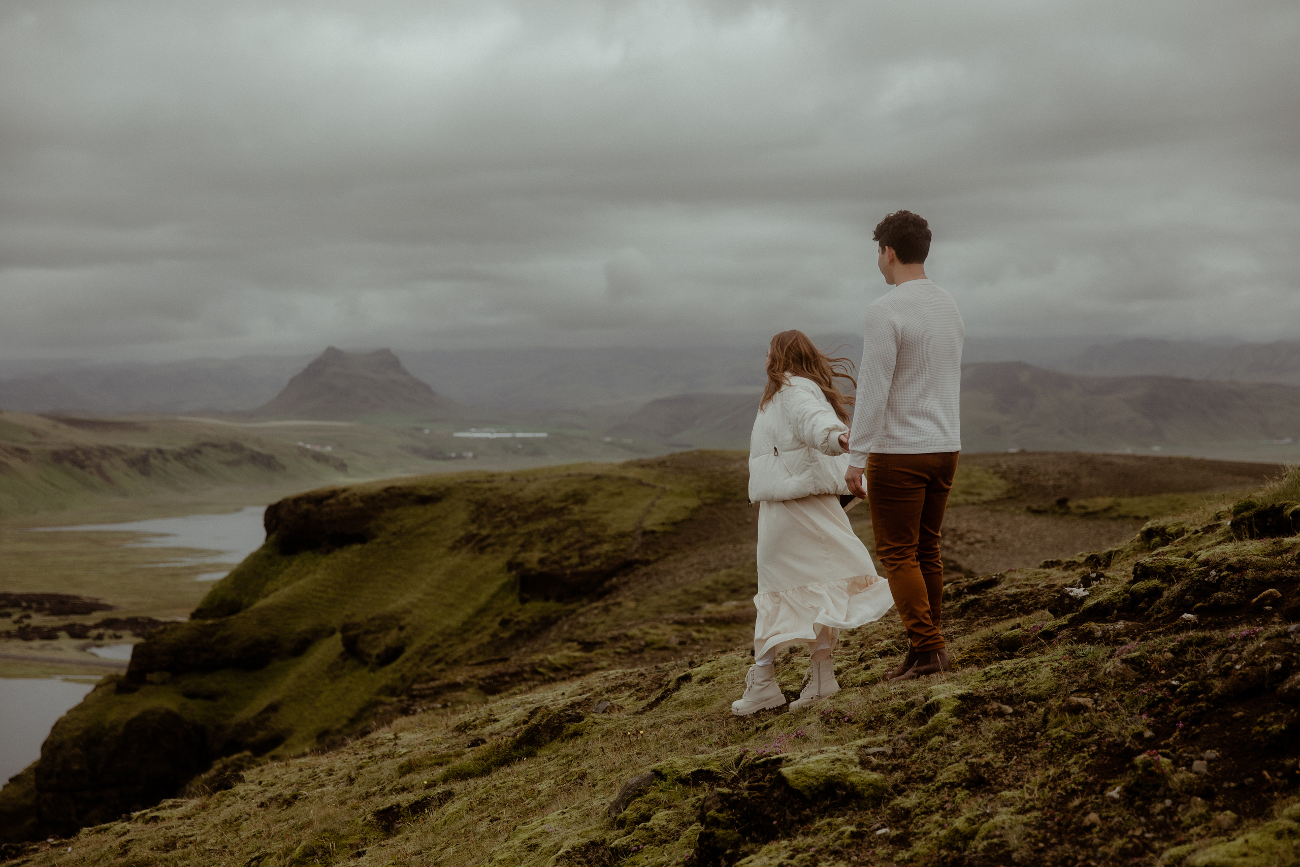 Engagement photoshoot in South Iceland. Iceland elopement photographer & videographer