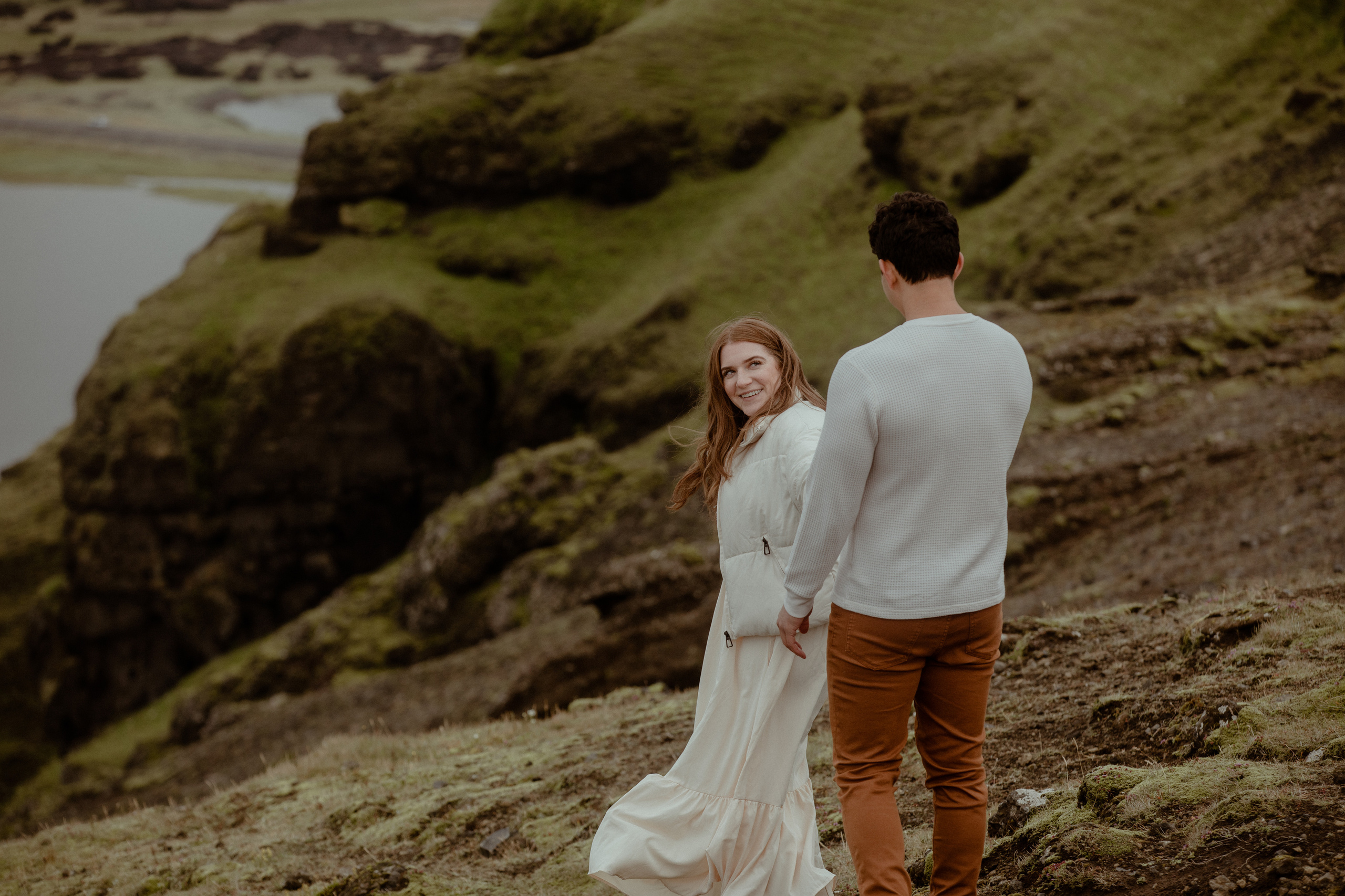 Engagement photoshoot in South Iceland. Iceland elopement photographer & videographer