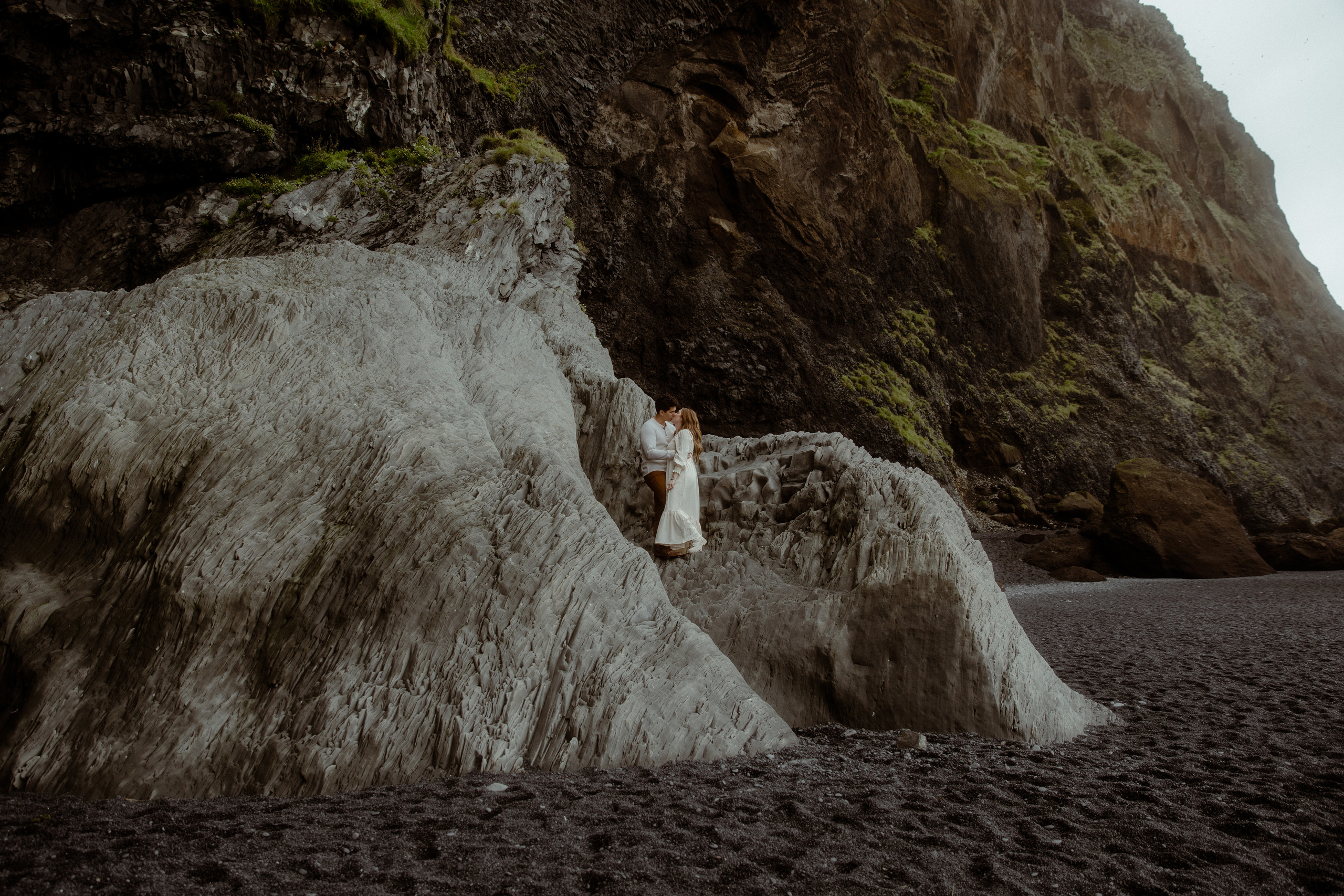 Engagement photoshoot in South Iceland. Iceland elopement photographer & videographer