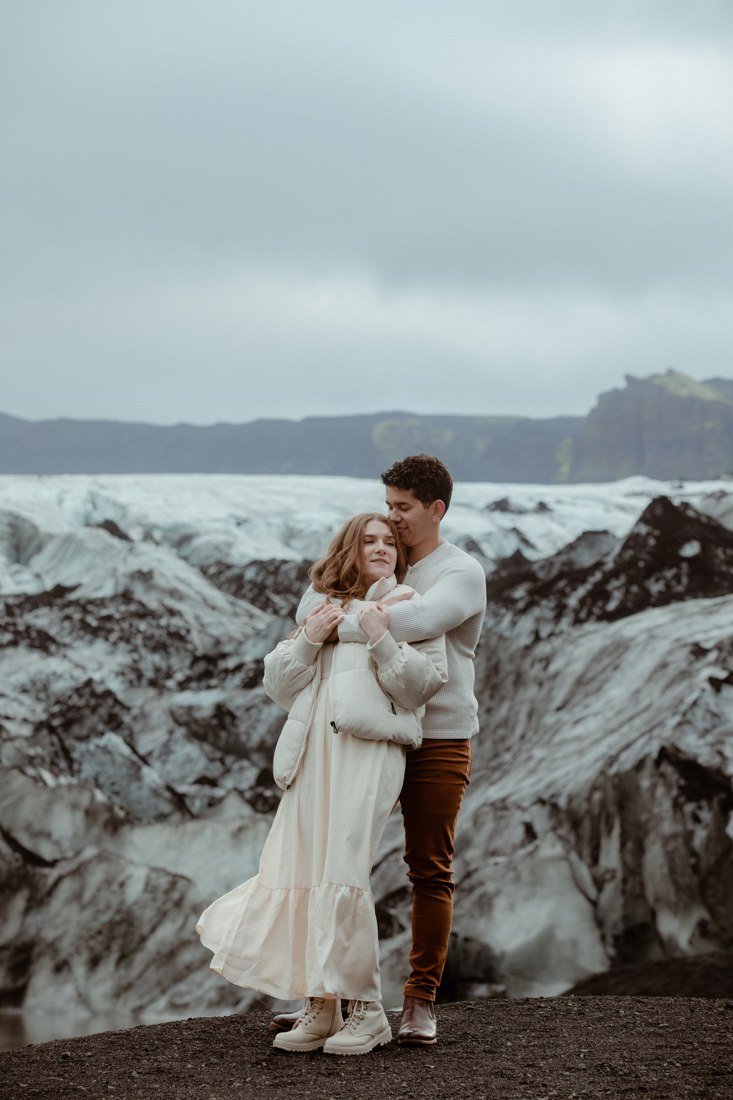 Engagement photoshoot in South Iceland. Iceland elopement photographer & videographer