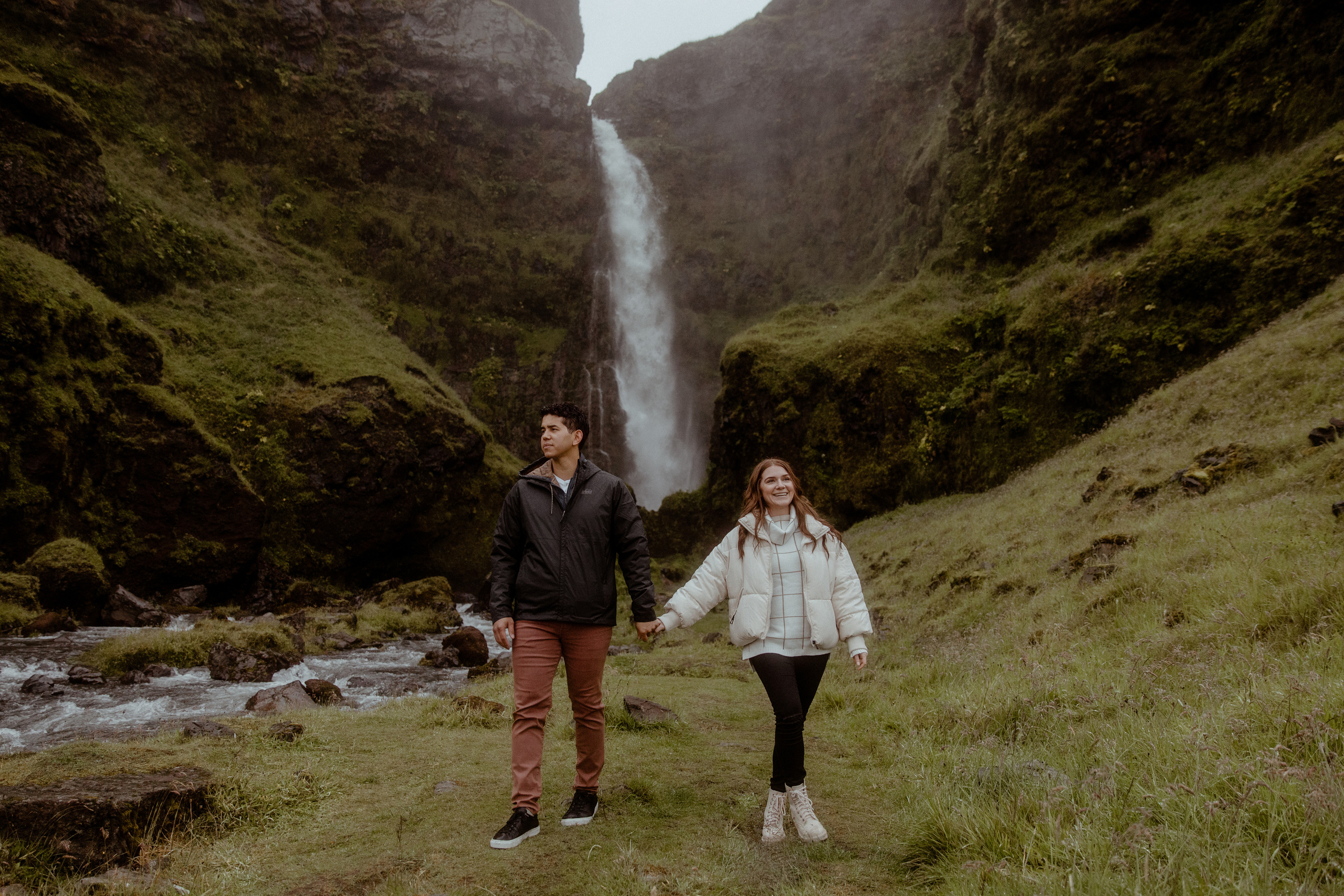 Engagement photoshoot in South Iceland. Iceland elopement photographer & videographer