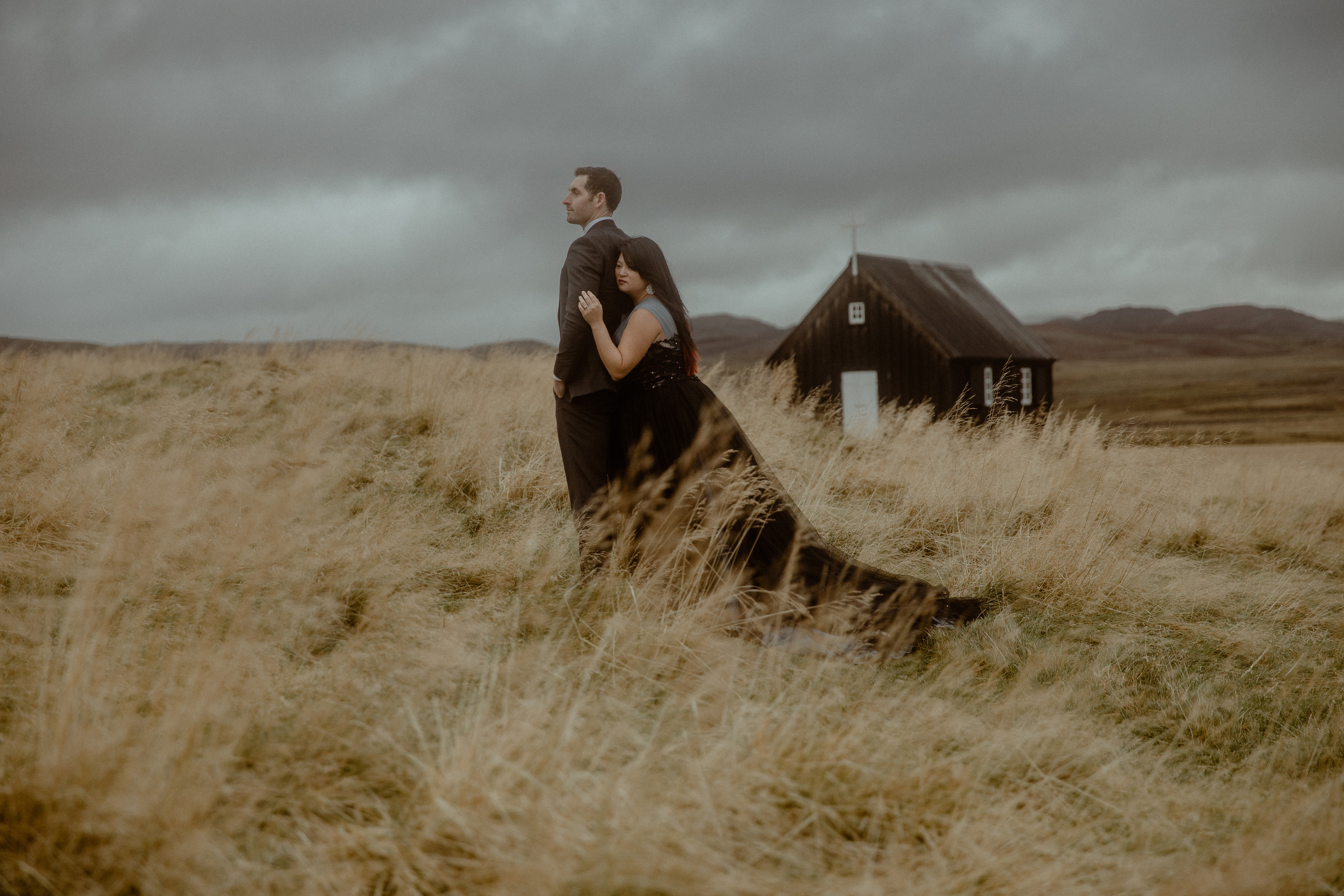 Anniversary photoshoot in Iceland. Iceland elopement photographer & videographer