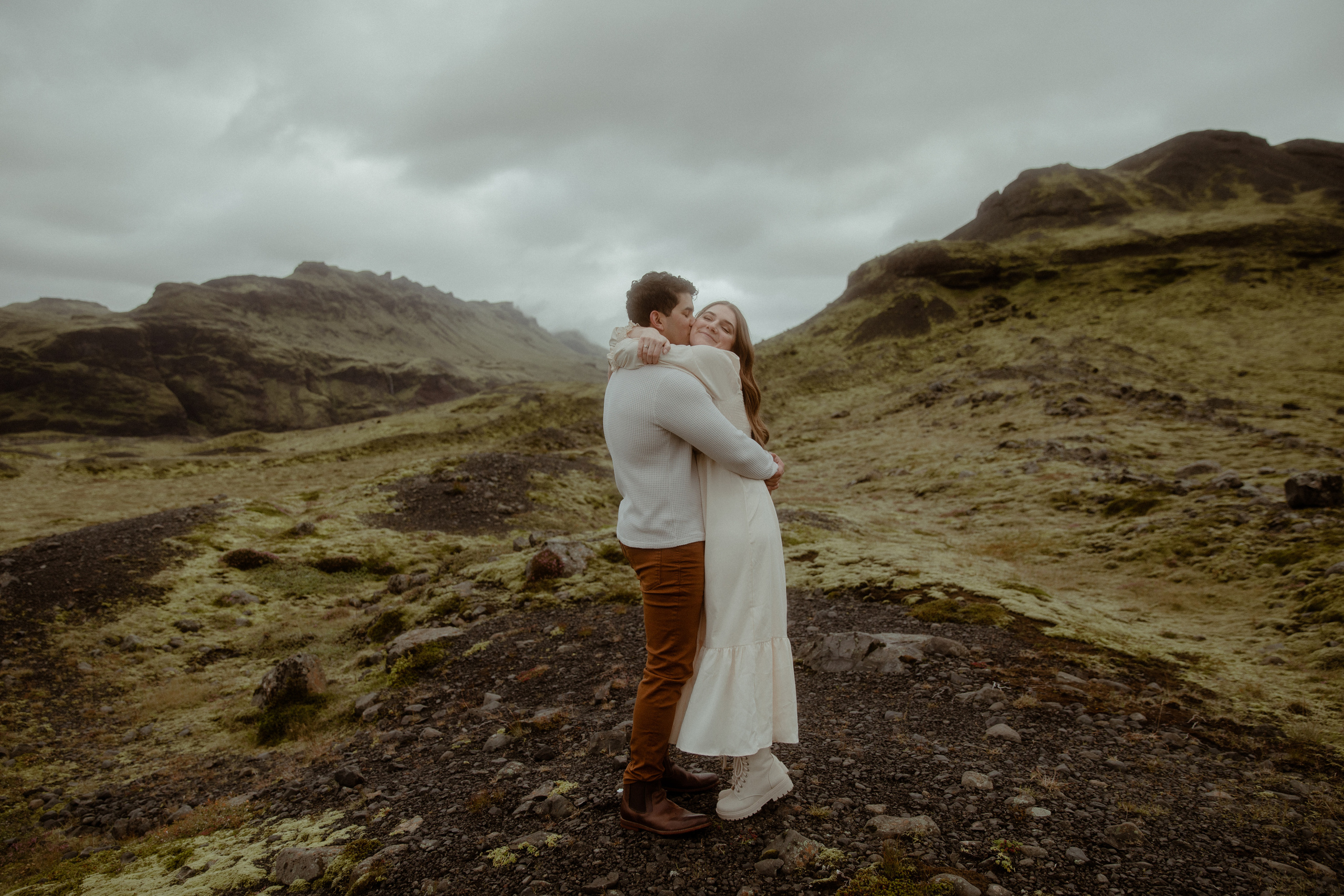 Engagement photoshoot in South Iceland. Iceland elopement photographer & videographer