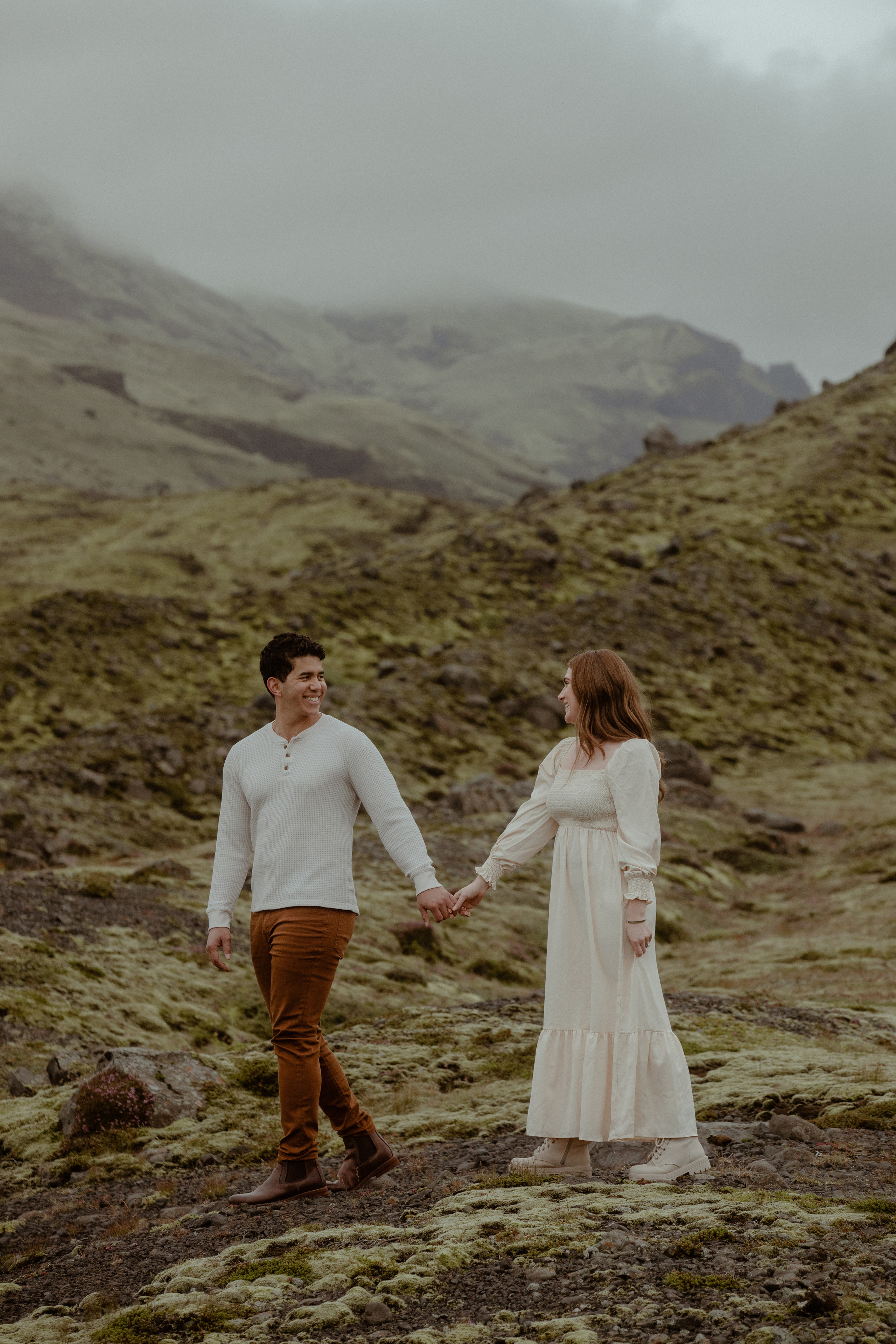 Engagement photoshoot in South Iceland. Iceland elopement photographer & videographer