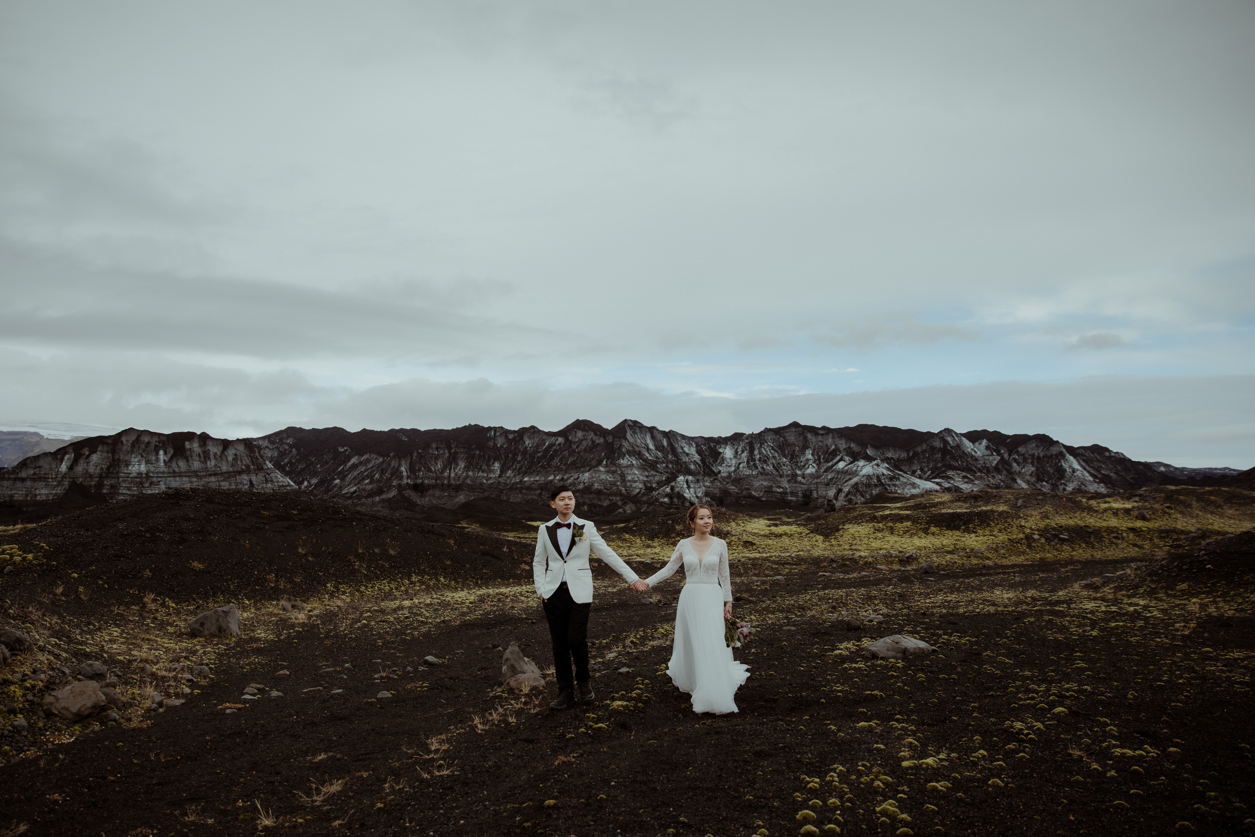 Adventure Ice Cave Elopement in Iceland. Iceland elopement photographer & videographer