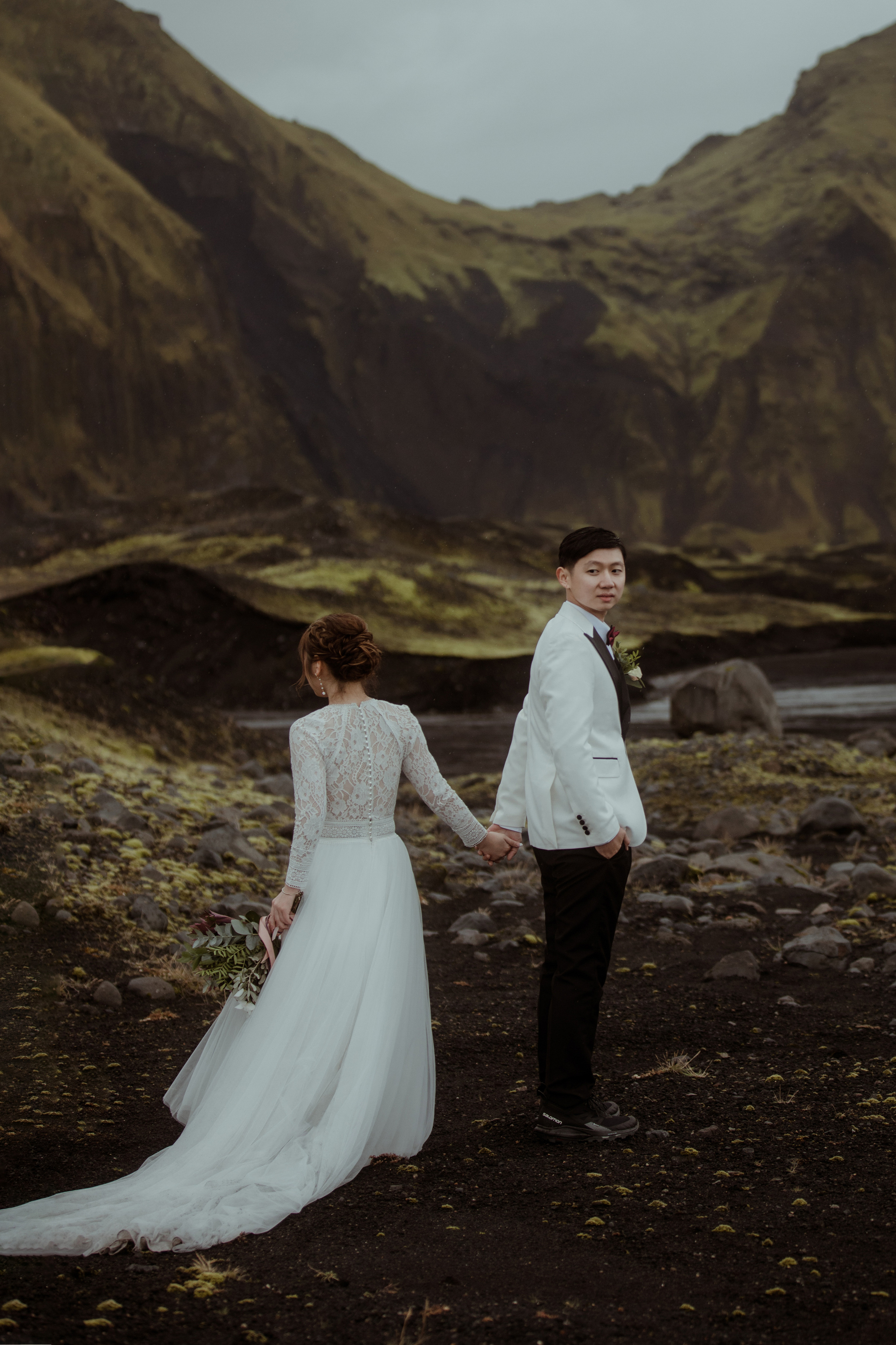 Adventure Ice Cave Elopement in Iceland. Iceland elopement photographer & videographer