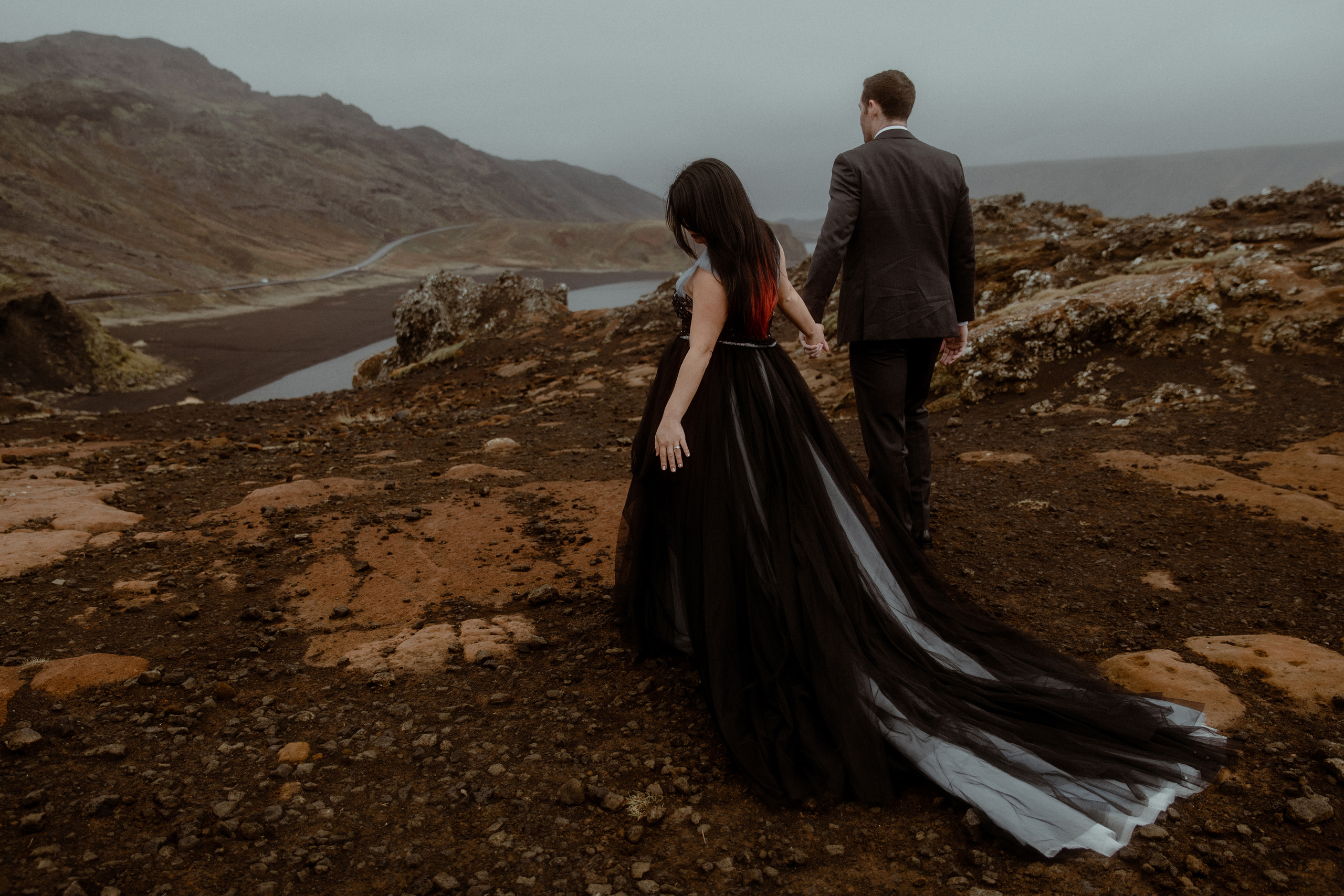 Anniversary photoshoot in Iceland. Iceland elopement photographer & videographer