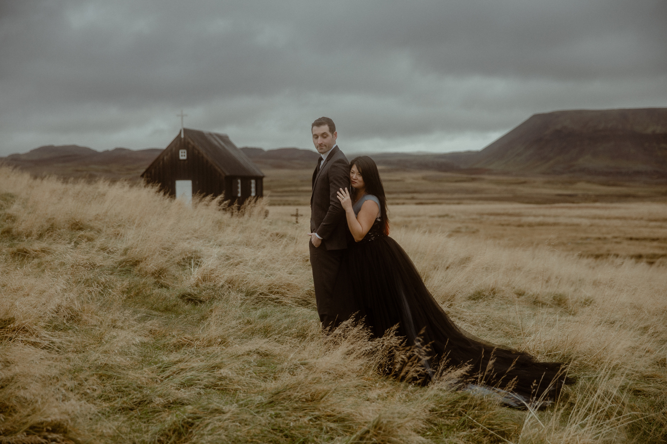 Anniversary photoshoot in Iceland. Iceland elopement photographer & videographer