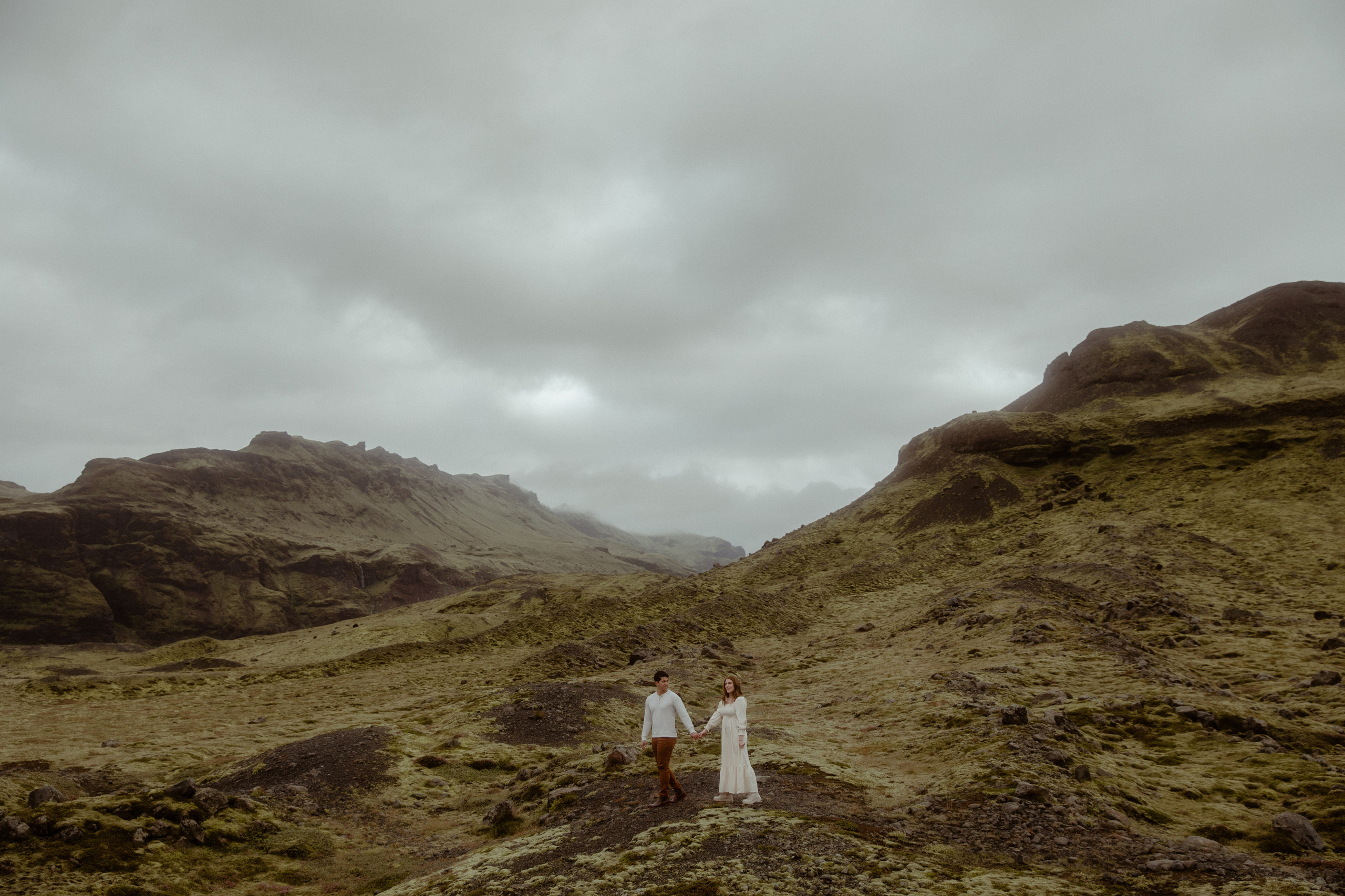 Engagement photoshoot in South Iceland. Iceland elopement photographer & videographer