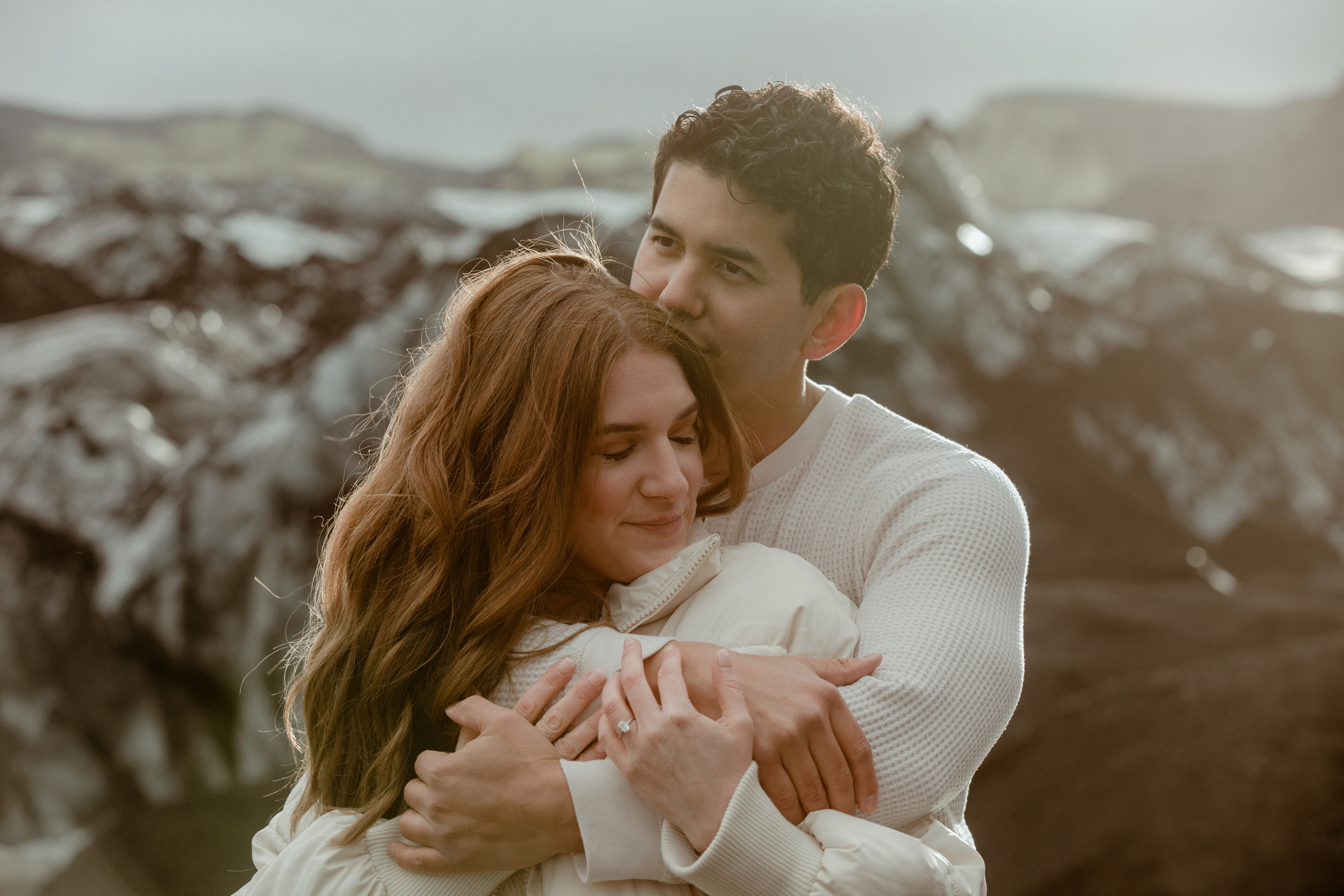 Engagement photoshoot in South Iceland. Iceland elopement photographer & videographer