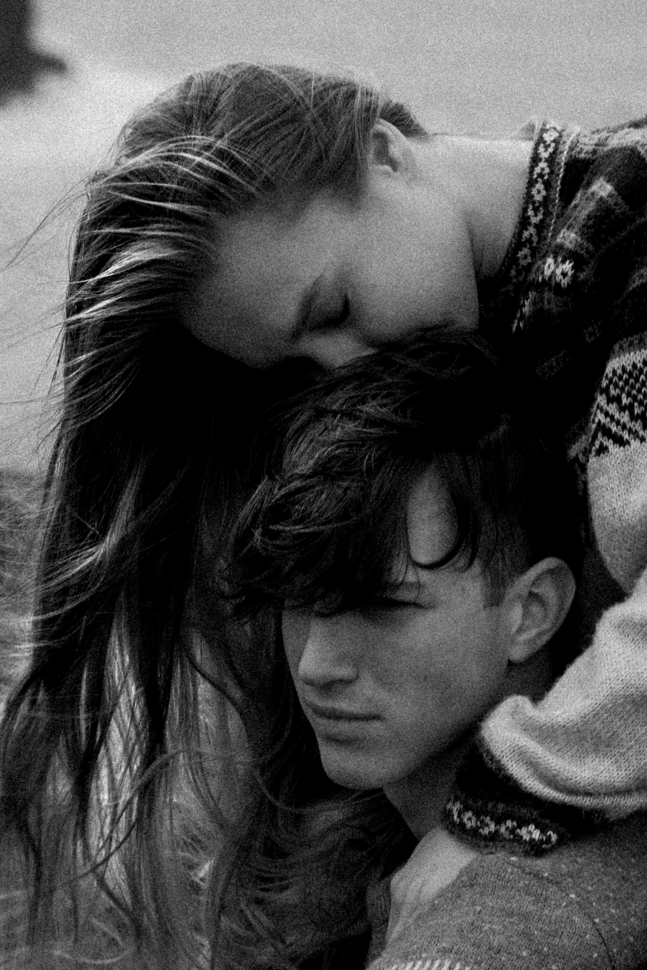 Couple photoshoot in front of volcano eruption in Iceland. Iceland elopement photographer & videographer