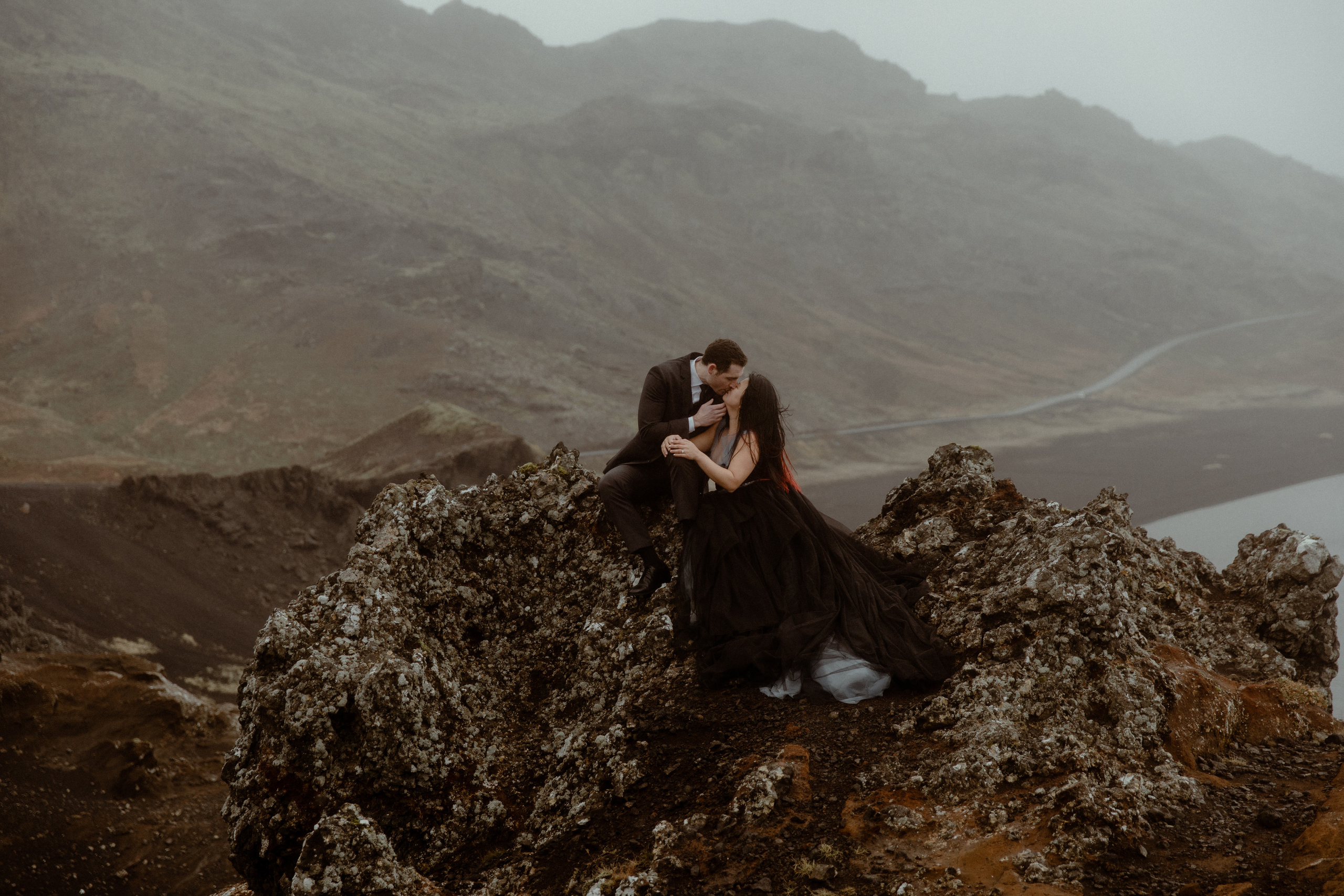 Anniversary photoshoot in Iceland. Iceland elopement photographer & videographer