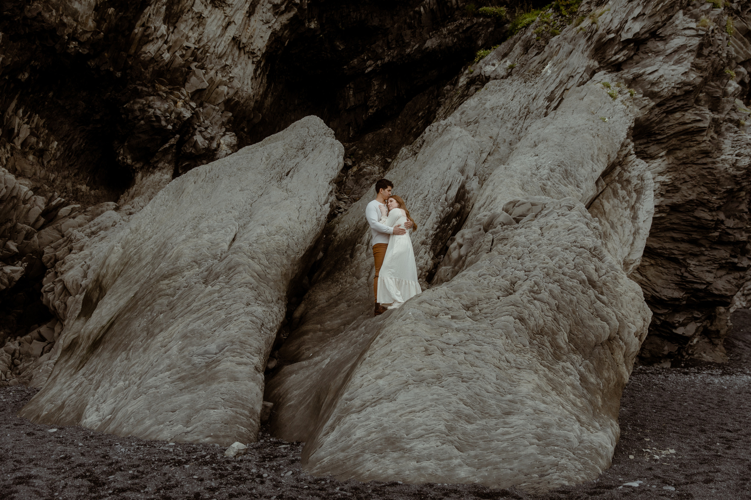 Engagement photoshoot in South Iceland. Iceland elopement photographer & videographer