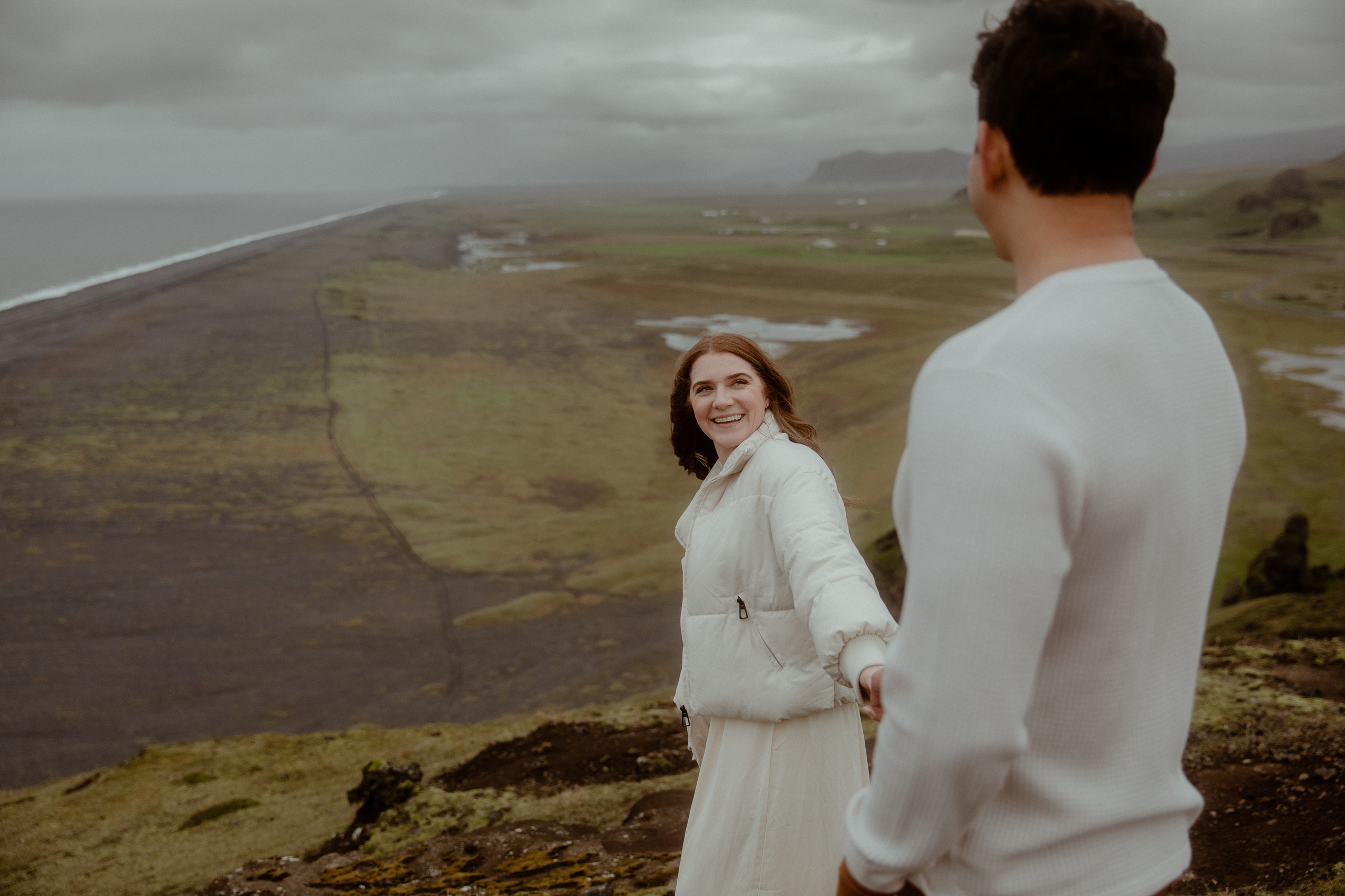 Engagement photoshoot in South Iceland. Iceland elopement photographer & videographer