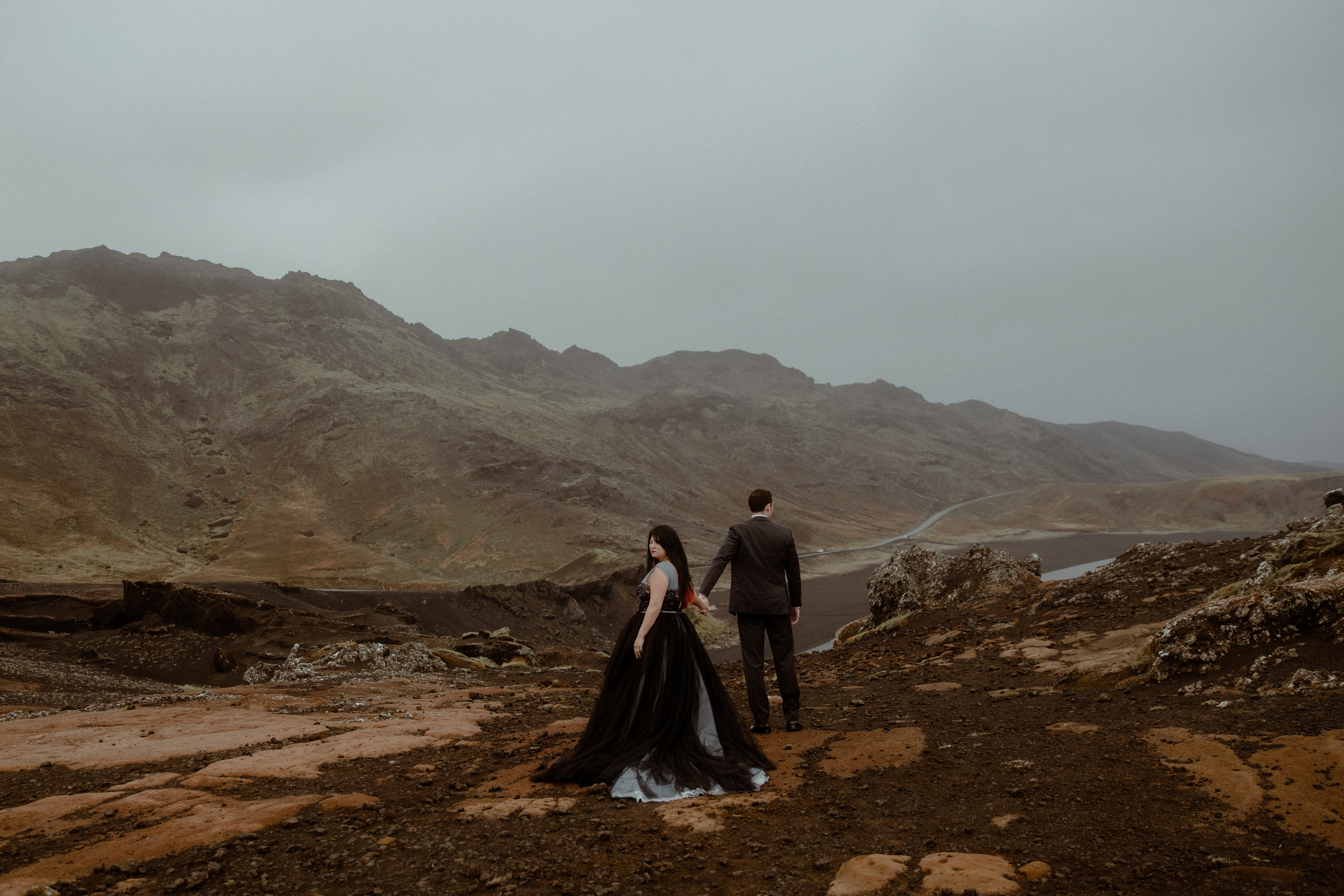 Anniversary photoshoot in Iceland. Iceland elopement photographer & videographer