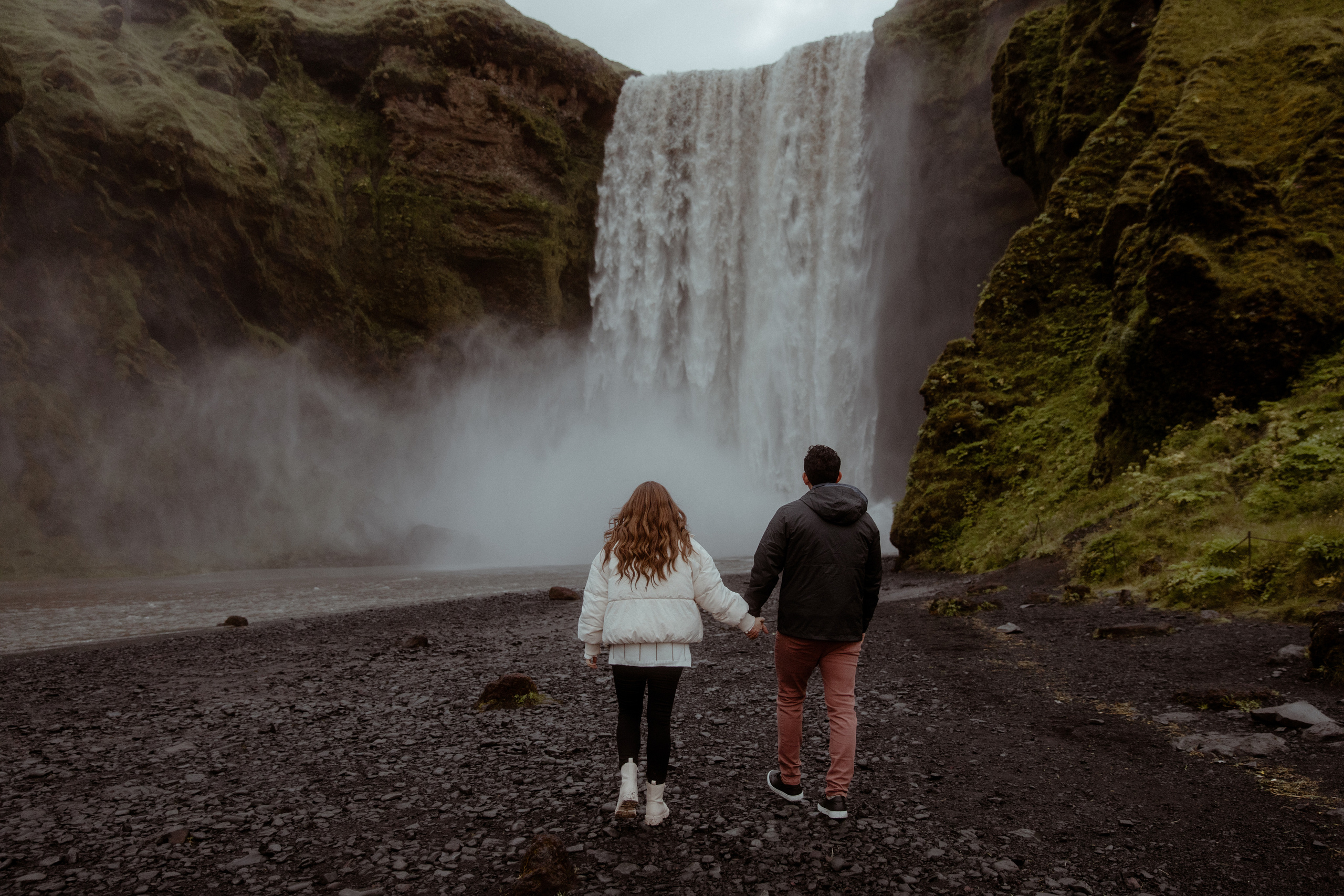 Engagement photoshoot in South Iceland. Iceland elopement photographer & videographer