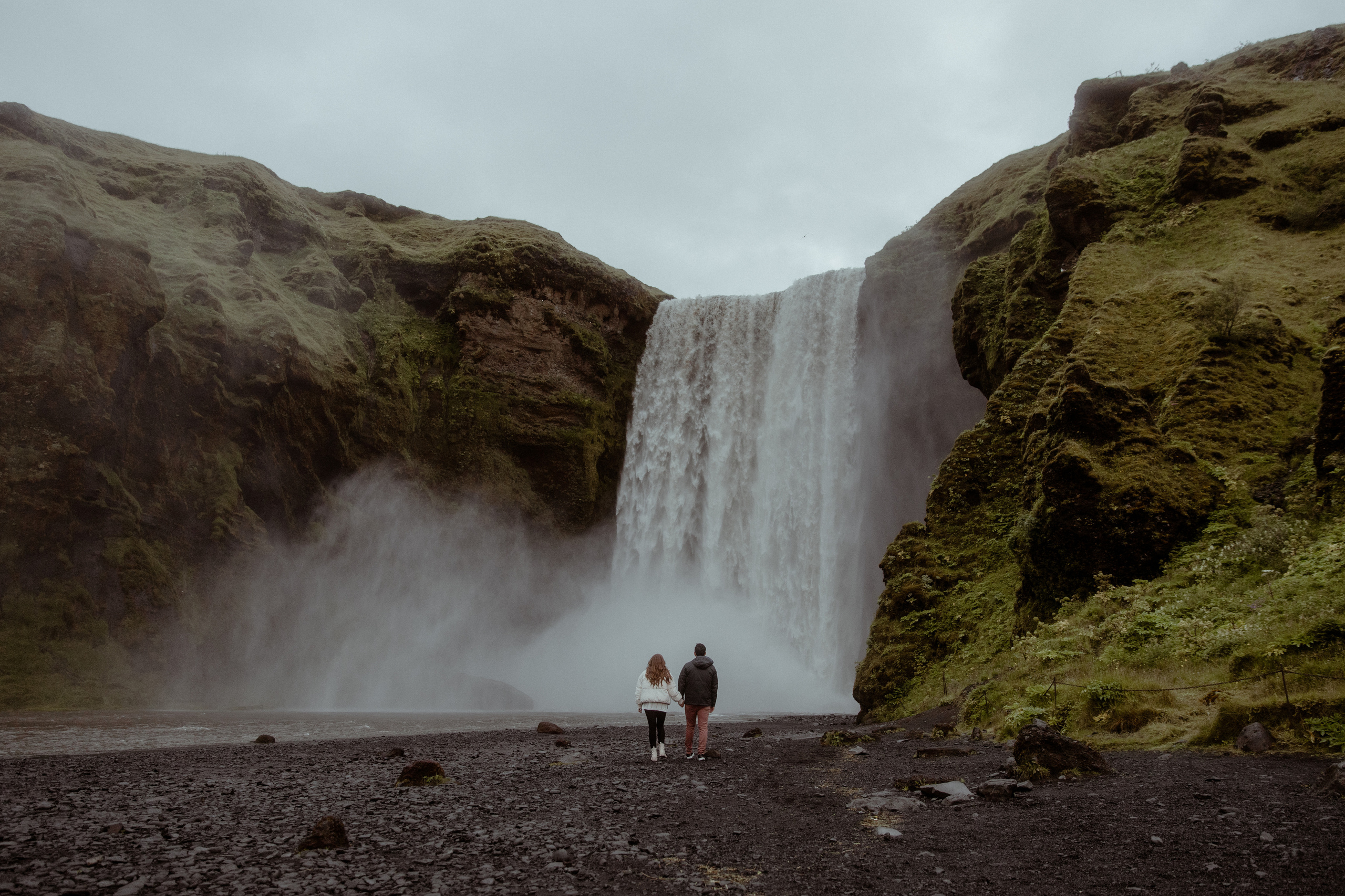 Engagement photoshoot in South Iceland. Iceland elopement photographer & videographer