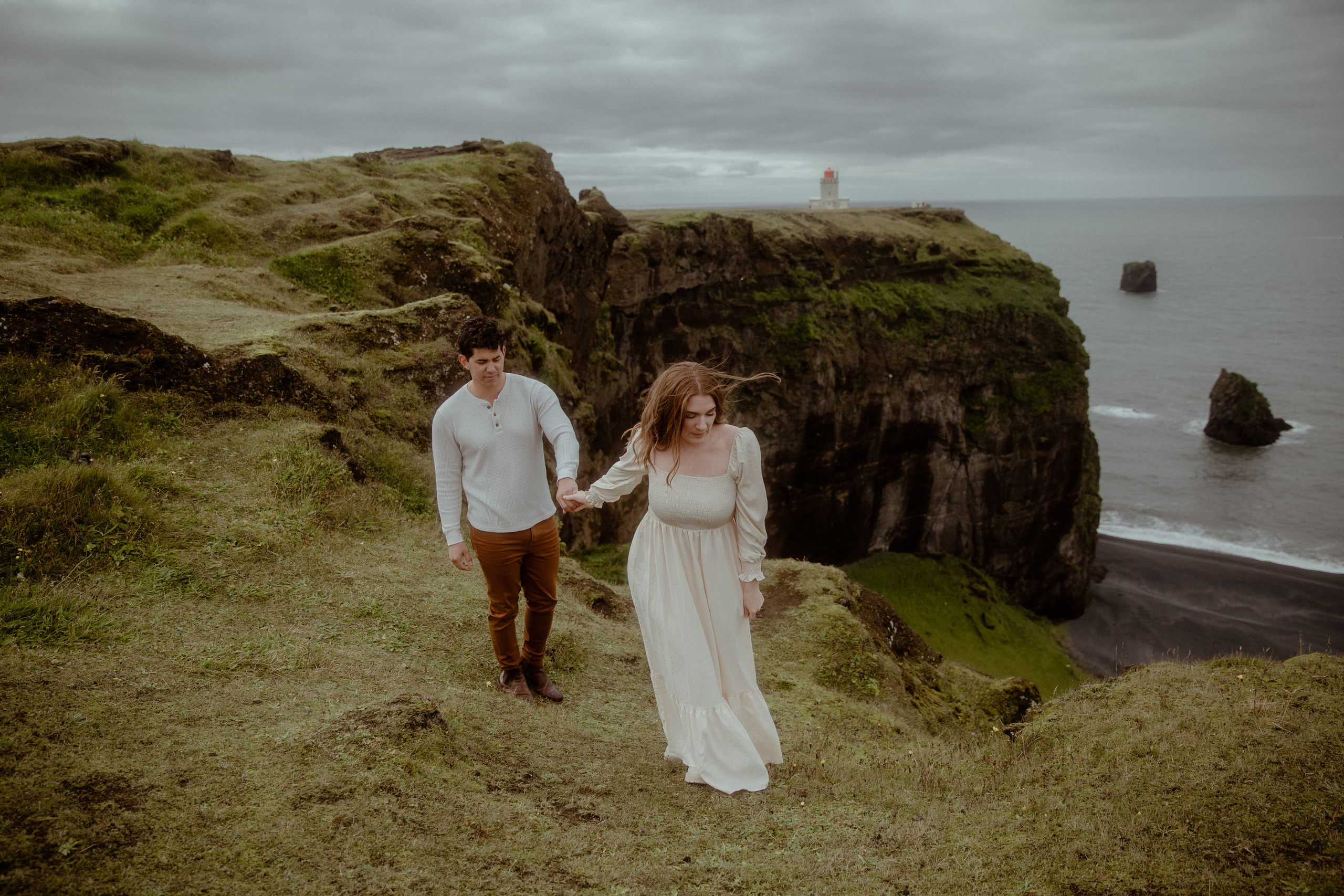 Engagement photoshoot in South Iceland. Iceland elopement photographer & videographer