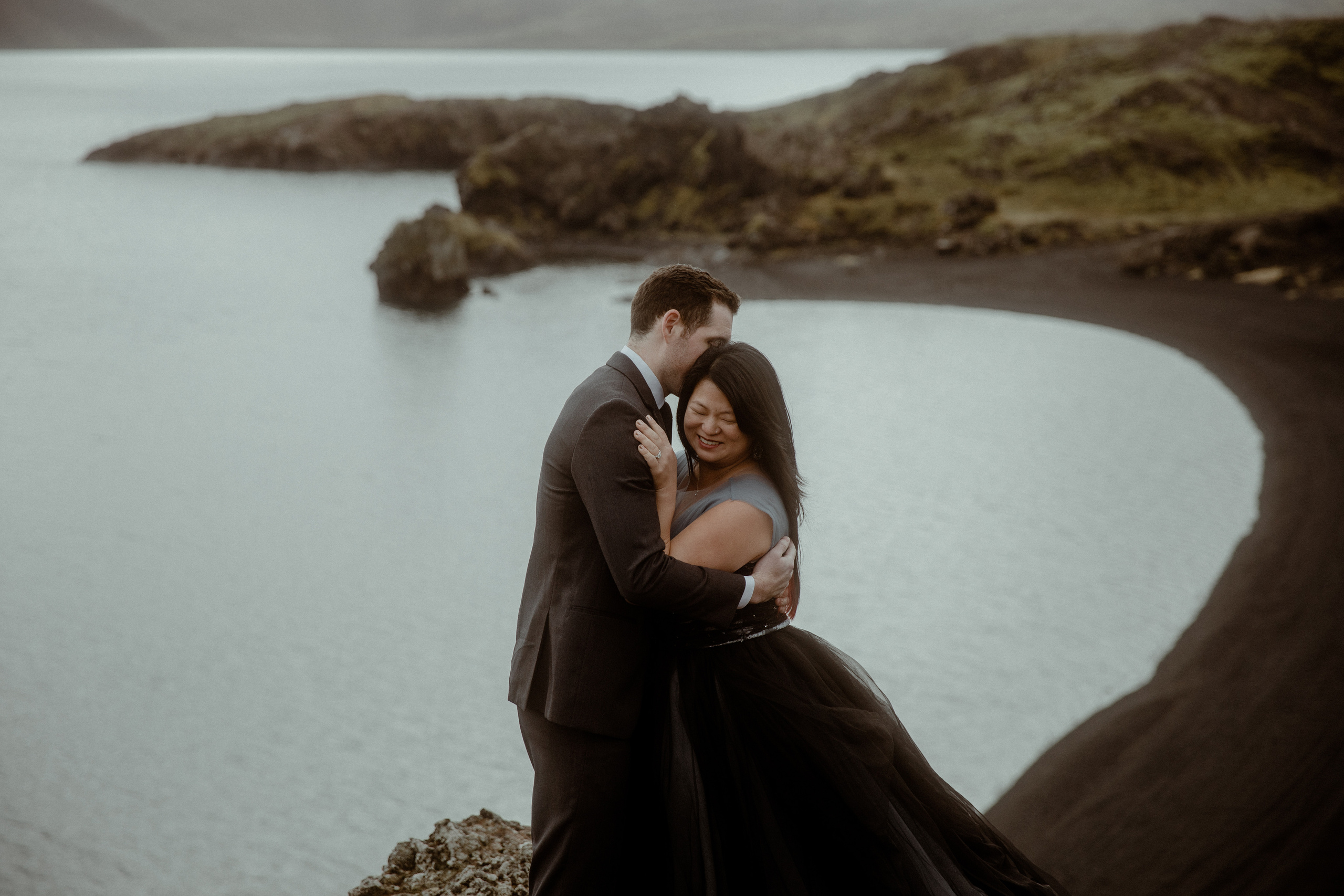 Anniversary photoshoot in Iceland. Iceland elopement photographer & videographer