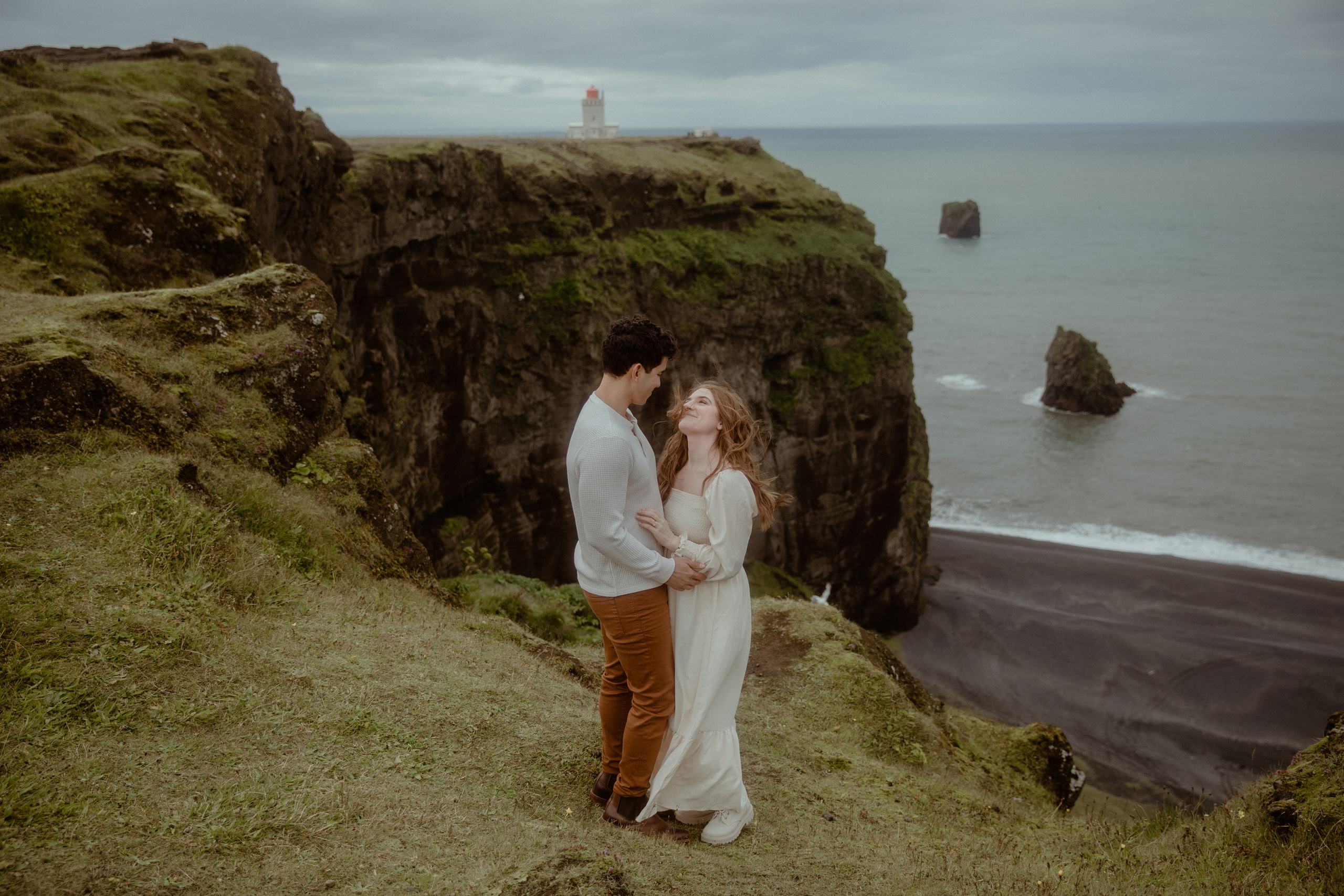 Engagement photoshoot in South Iceland. Iceland elopement photographer & videographer