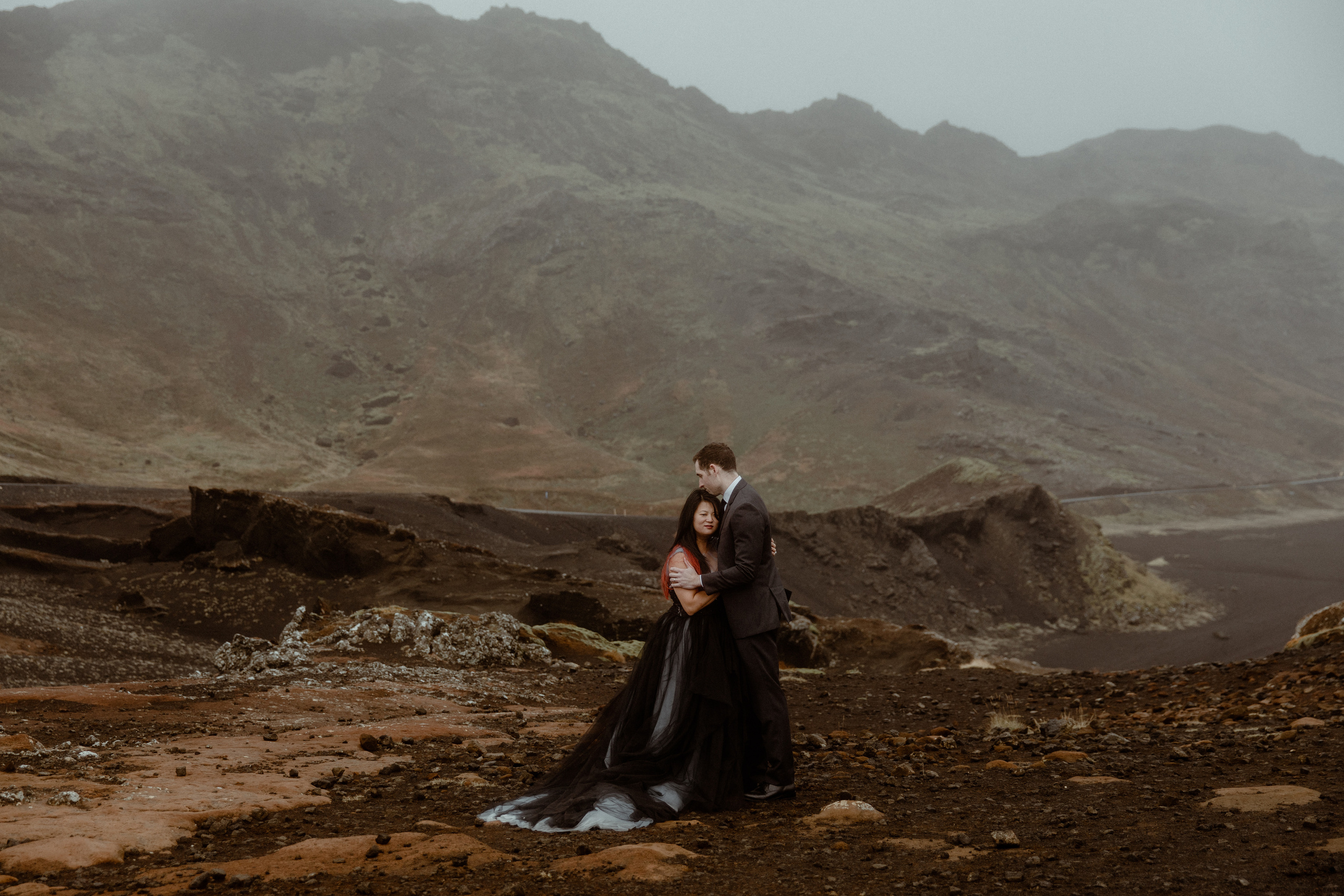 Anniversary photoshoot in Iceland. Iceland elopement photographer & videographer